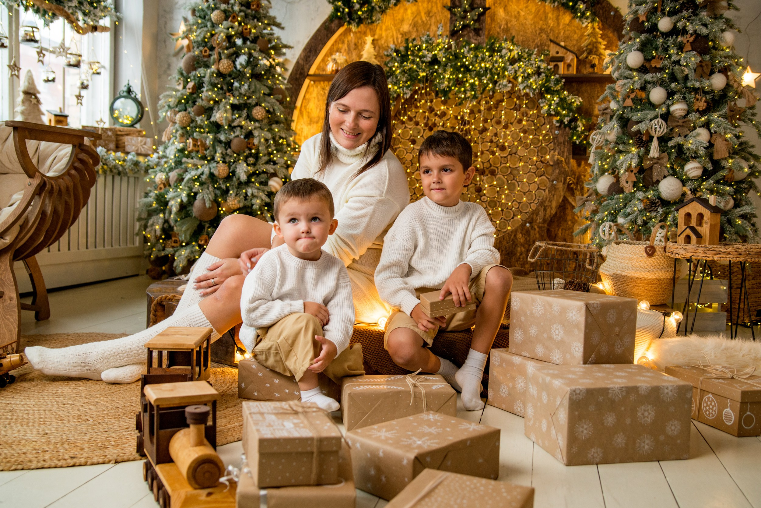 Мама и сыновья. Фотограф и дизайнер в Москве Екатерина Лобачева