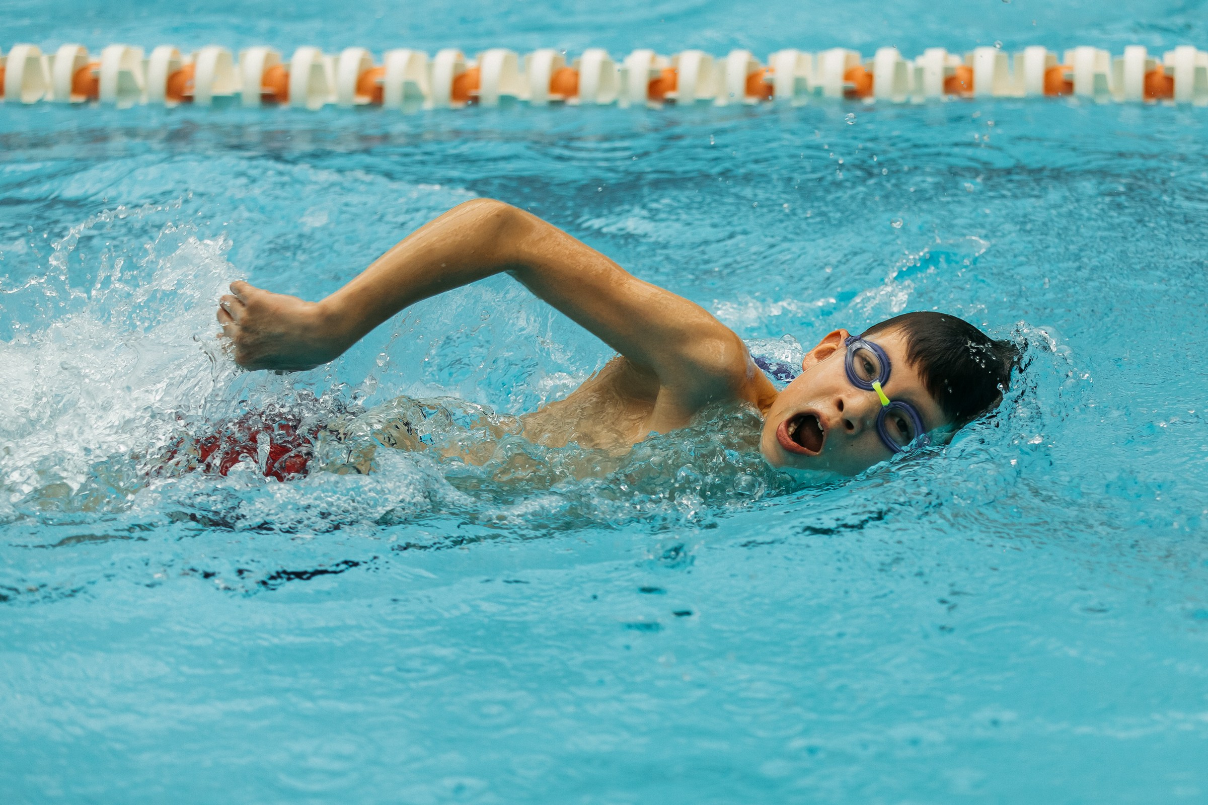 Соревнования по плаванию (зима)