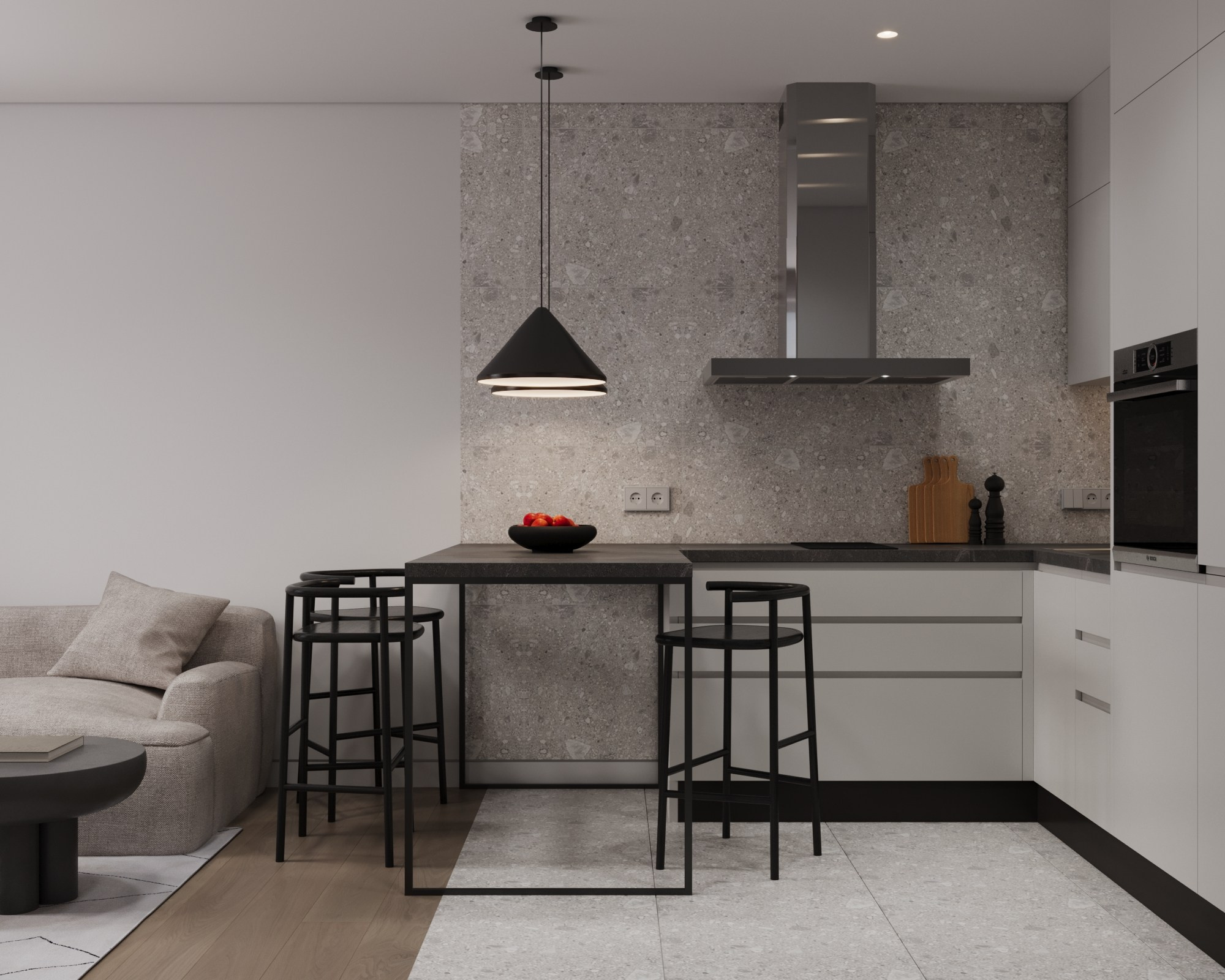 Квартира в ЖК КИТ. Архитектура. Интерьер. Корниенко Маргарита