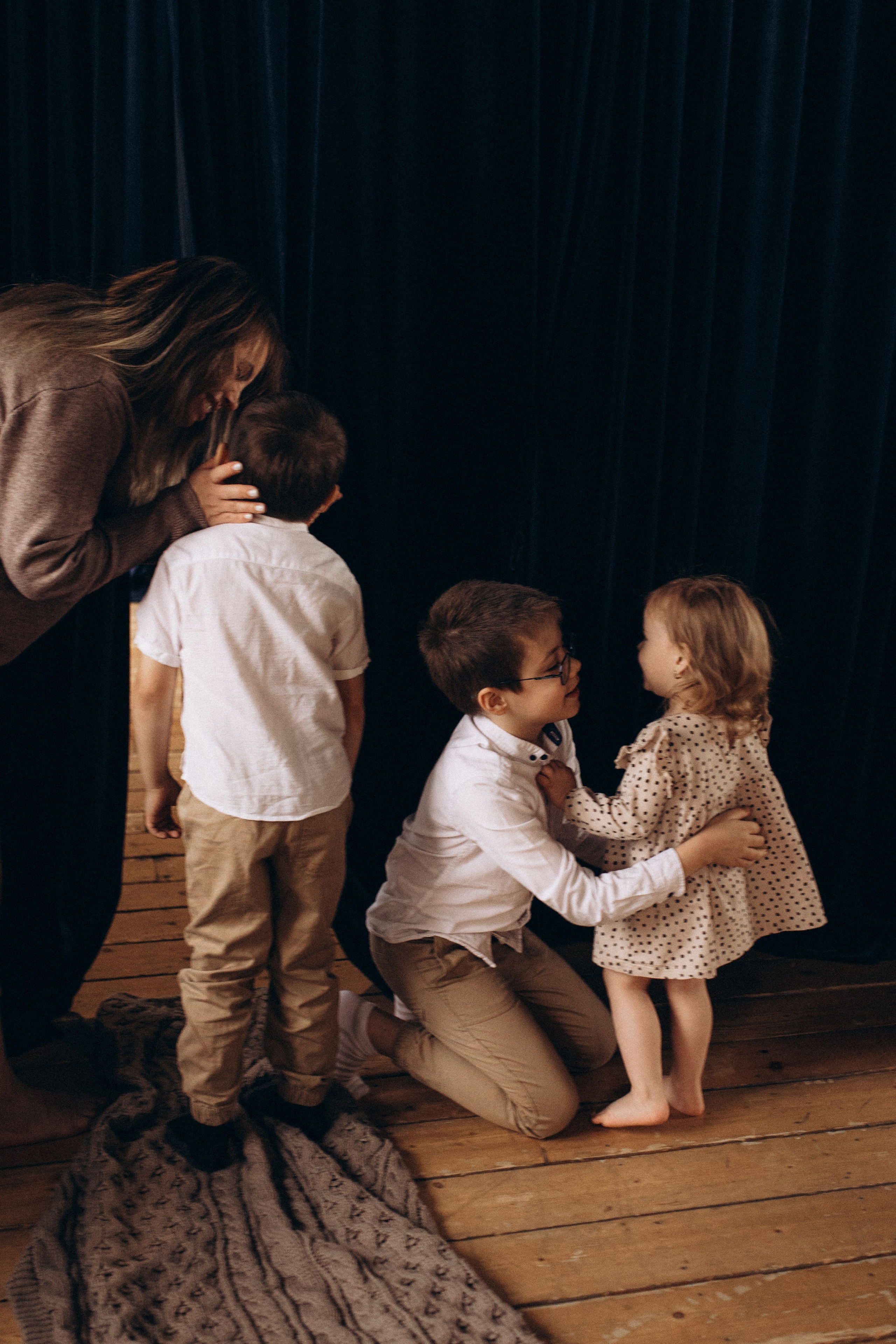 Новогодняя история большой семьи. Семейный фотограф lifestyle в Новосибирске Елена Шпилевая