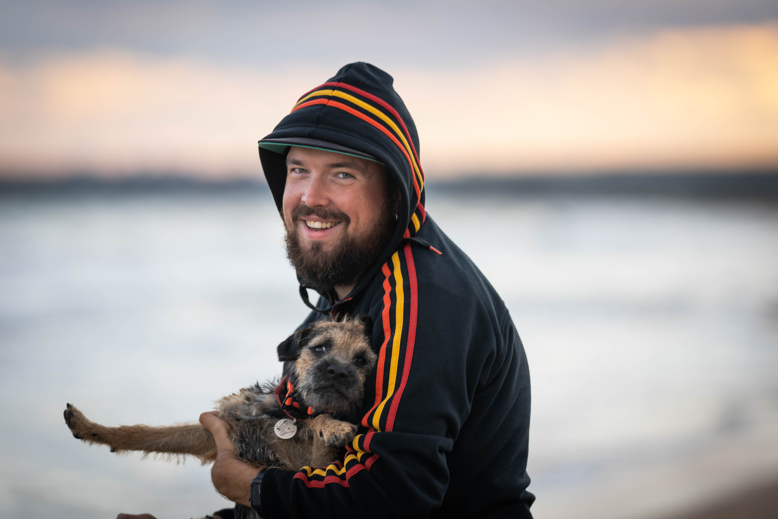 Человек и собака. Семейный фотограф Ефремова Виктория