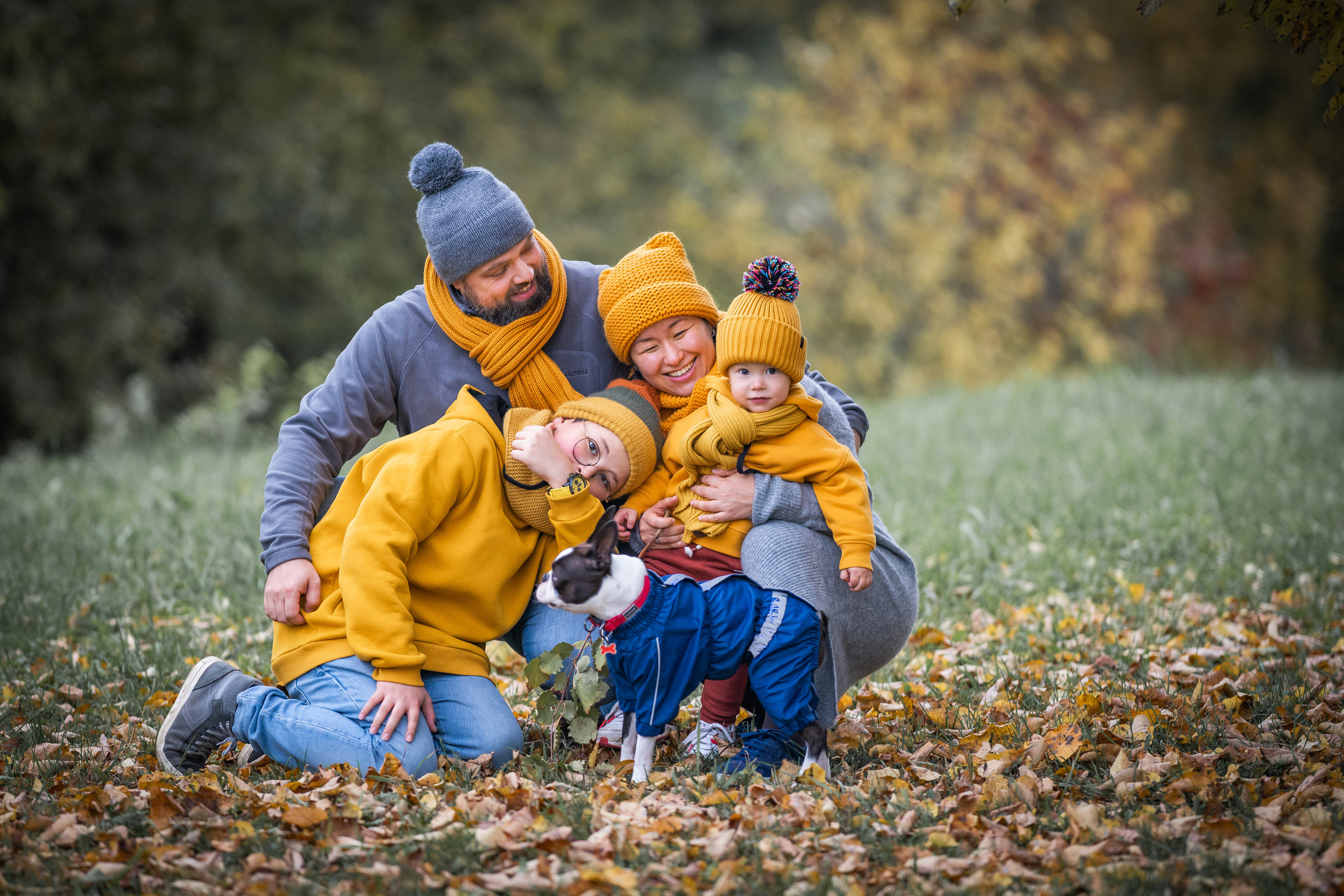 Семейная фотопрогулка в Митинском парке. Семейный фотограф Ефремова Виктория