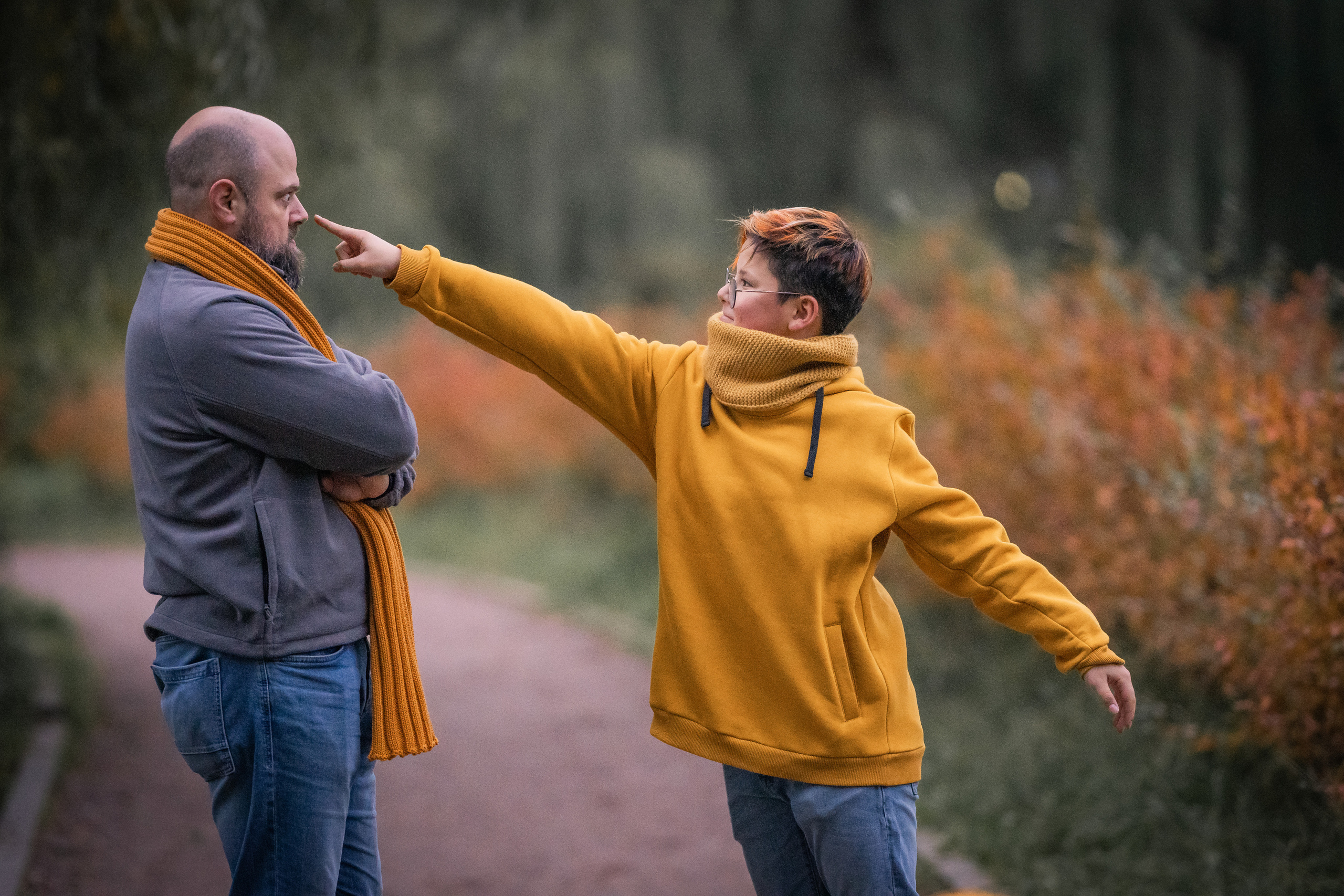 Семейная фотопрогулка в Митинском парке. Семейный фотограф Ефремова Виктория