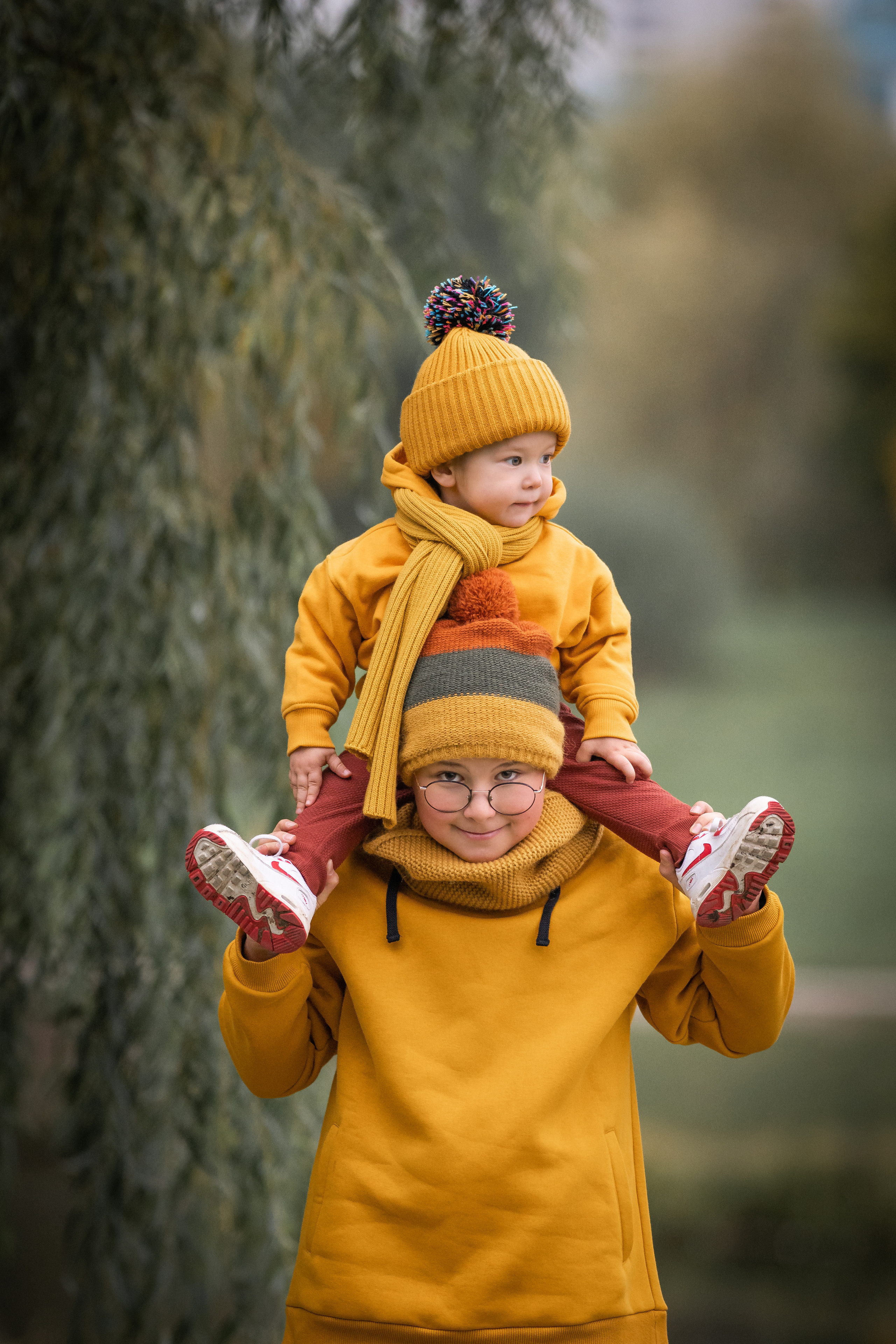 Семейная фотопрогулка в Митинском парке. Семейный фотограф Ефремова Виктория