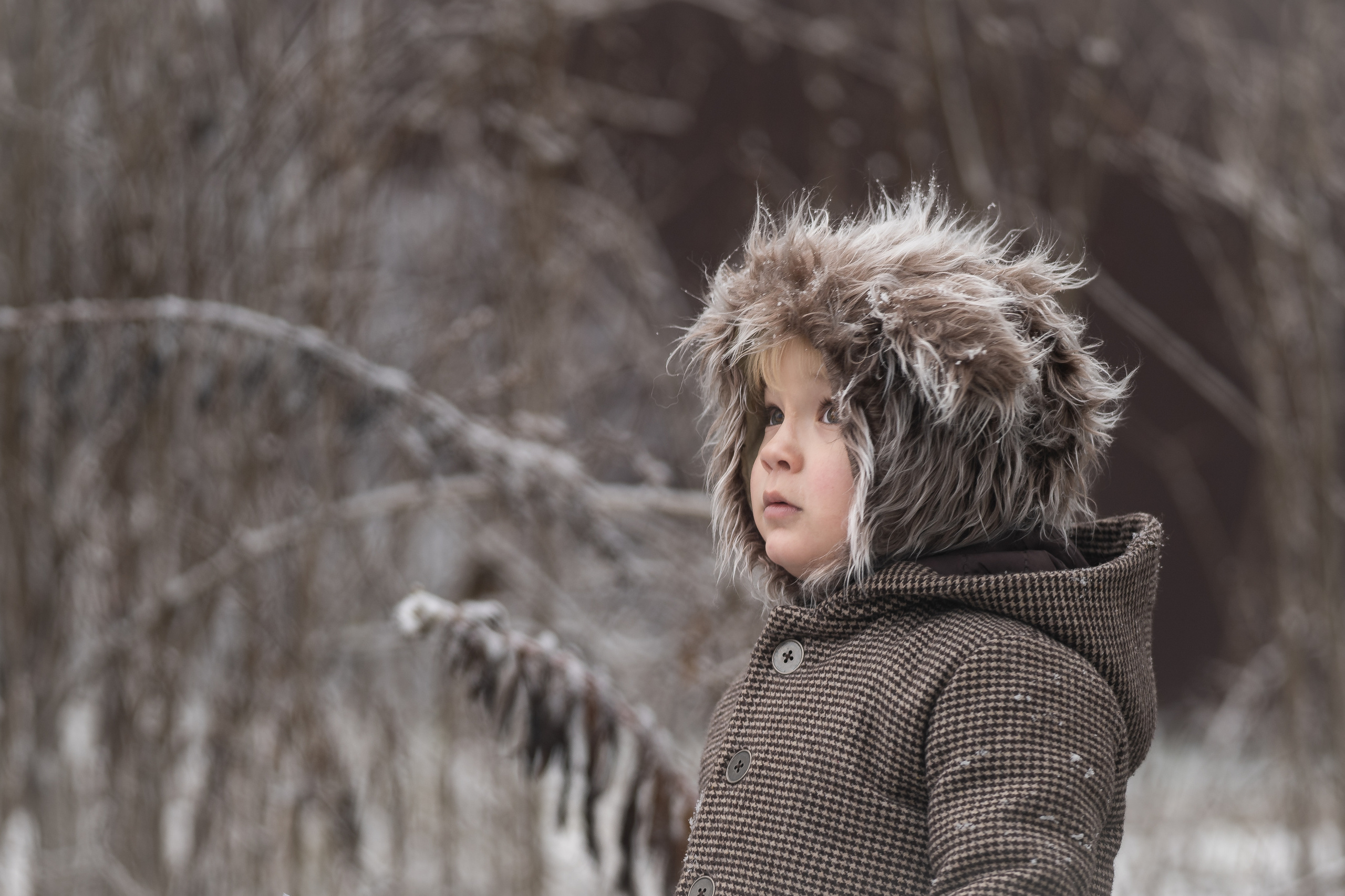 Первый снег. Семейный фотограф Ефремова Виктория