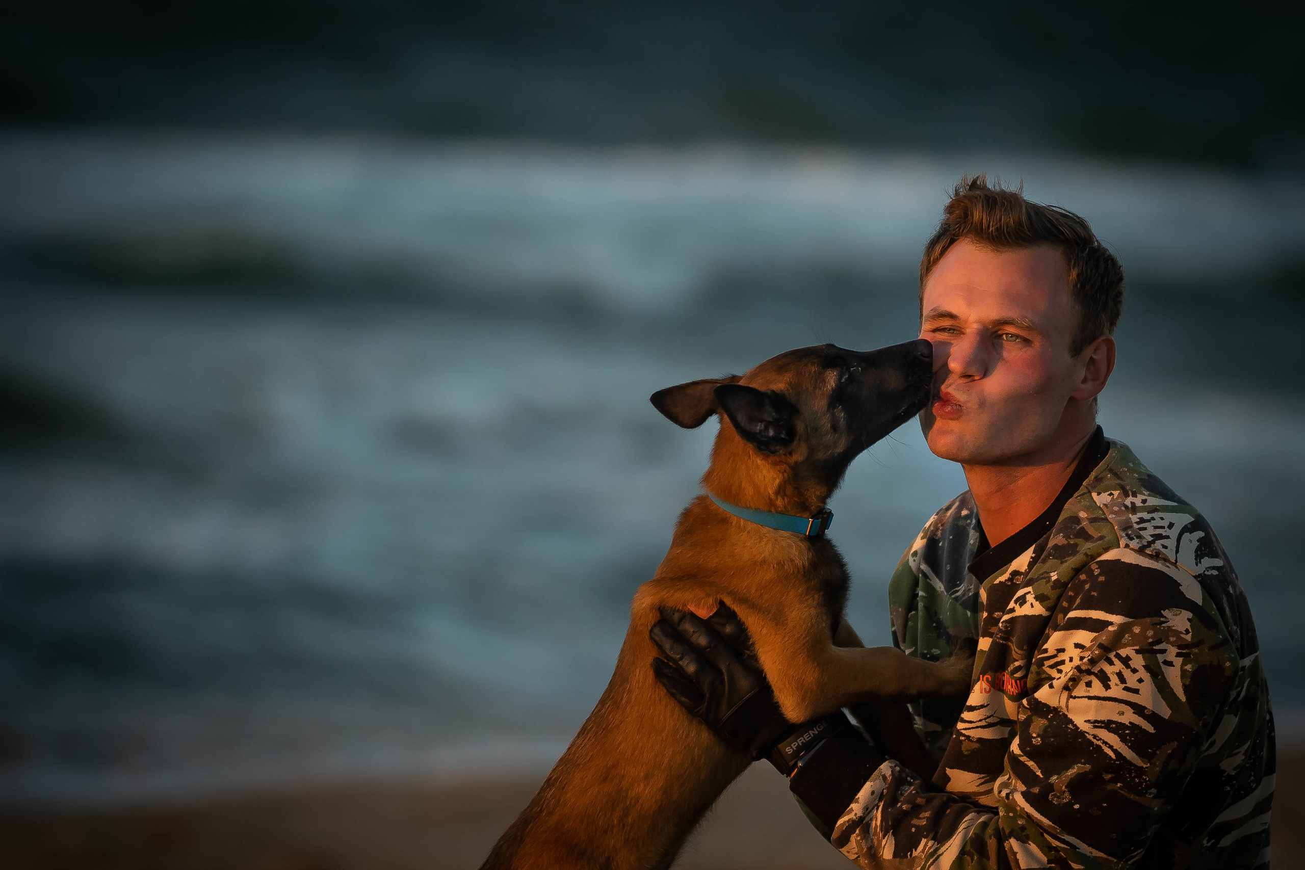 Человек и собака. Семейный фотограф Ефремова Виктория