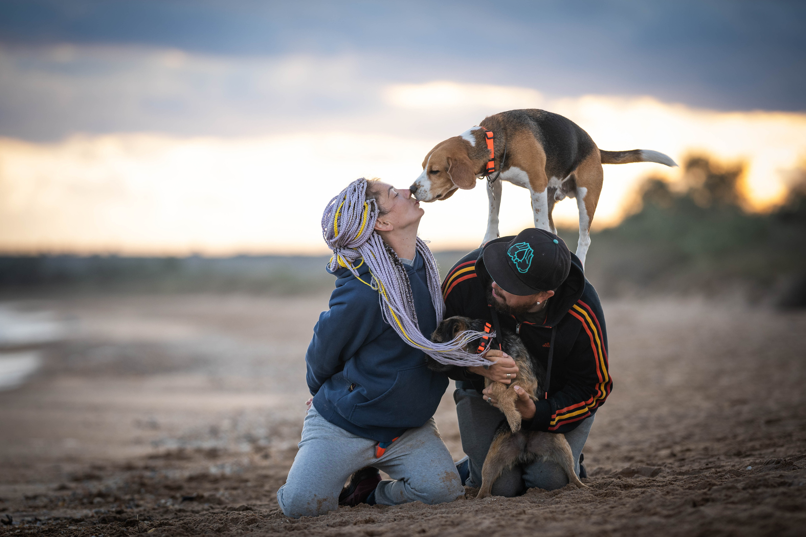 Человек и собака. Семейный фотограф Ефремова Виктория