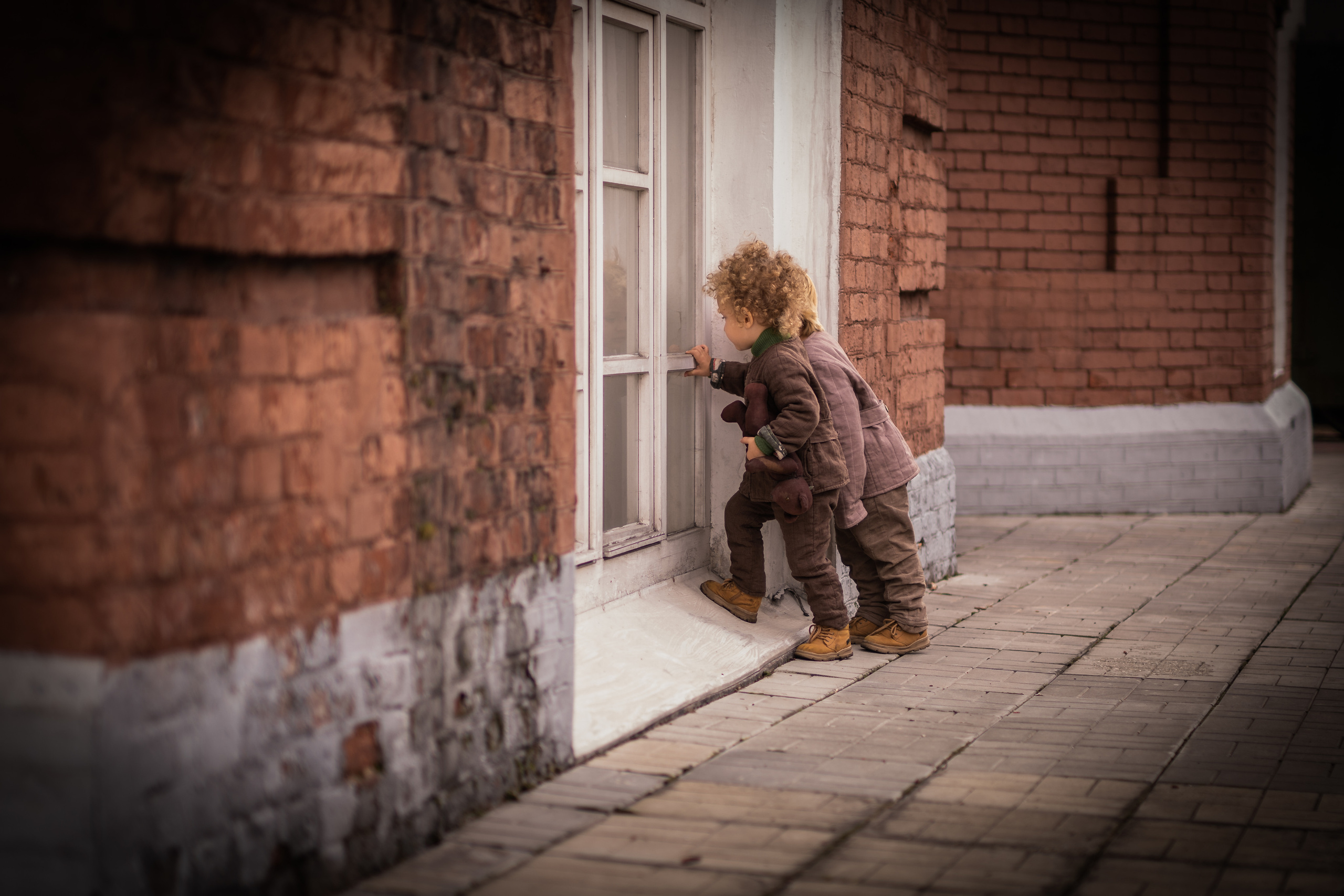 Паровозы, дети, осень. Семейный фотограф Ефремова Виктория