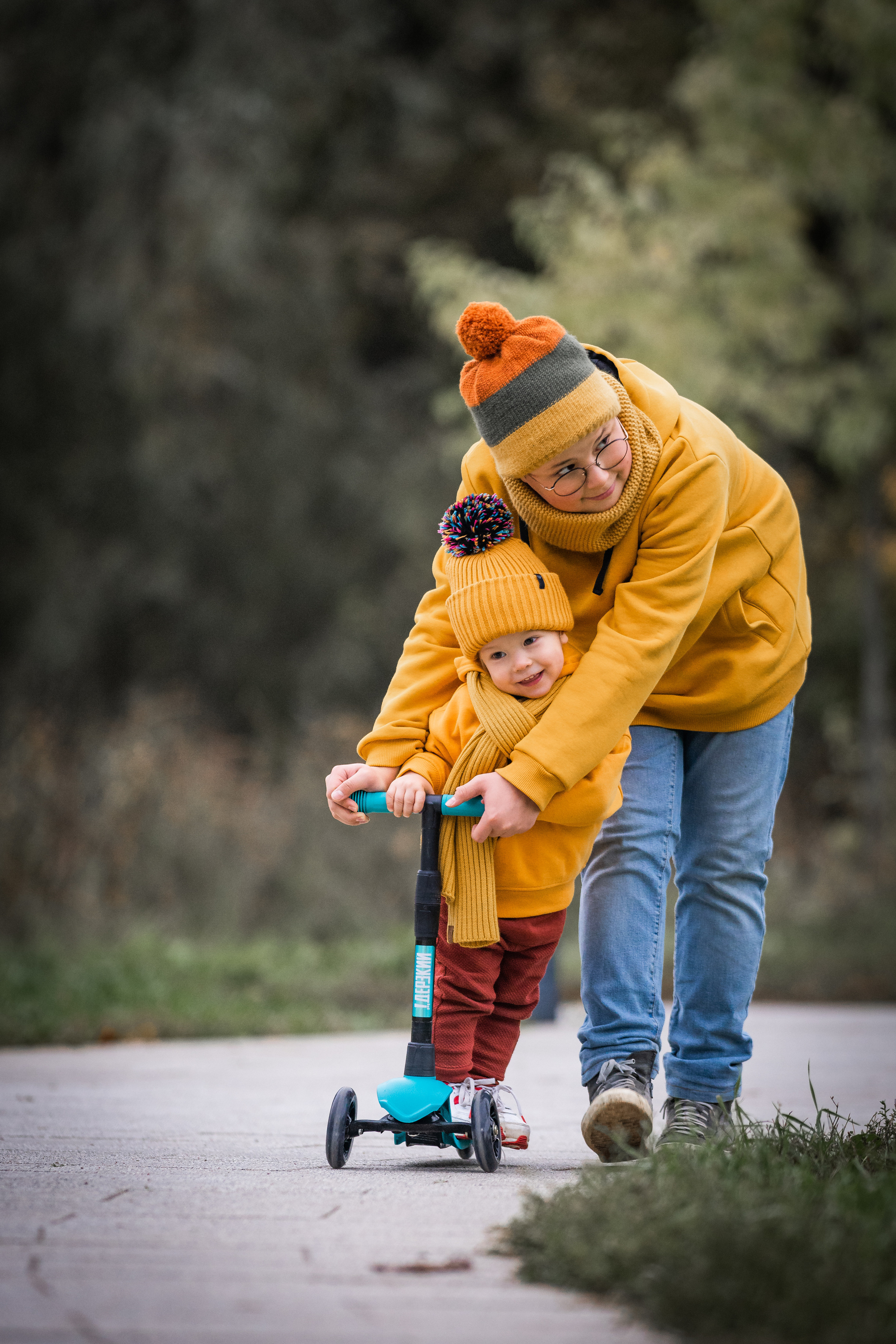 Семейная фотопрогулка в Митинском парке. Семейный фотограф Ефремова Виктория