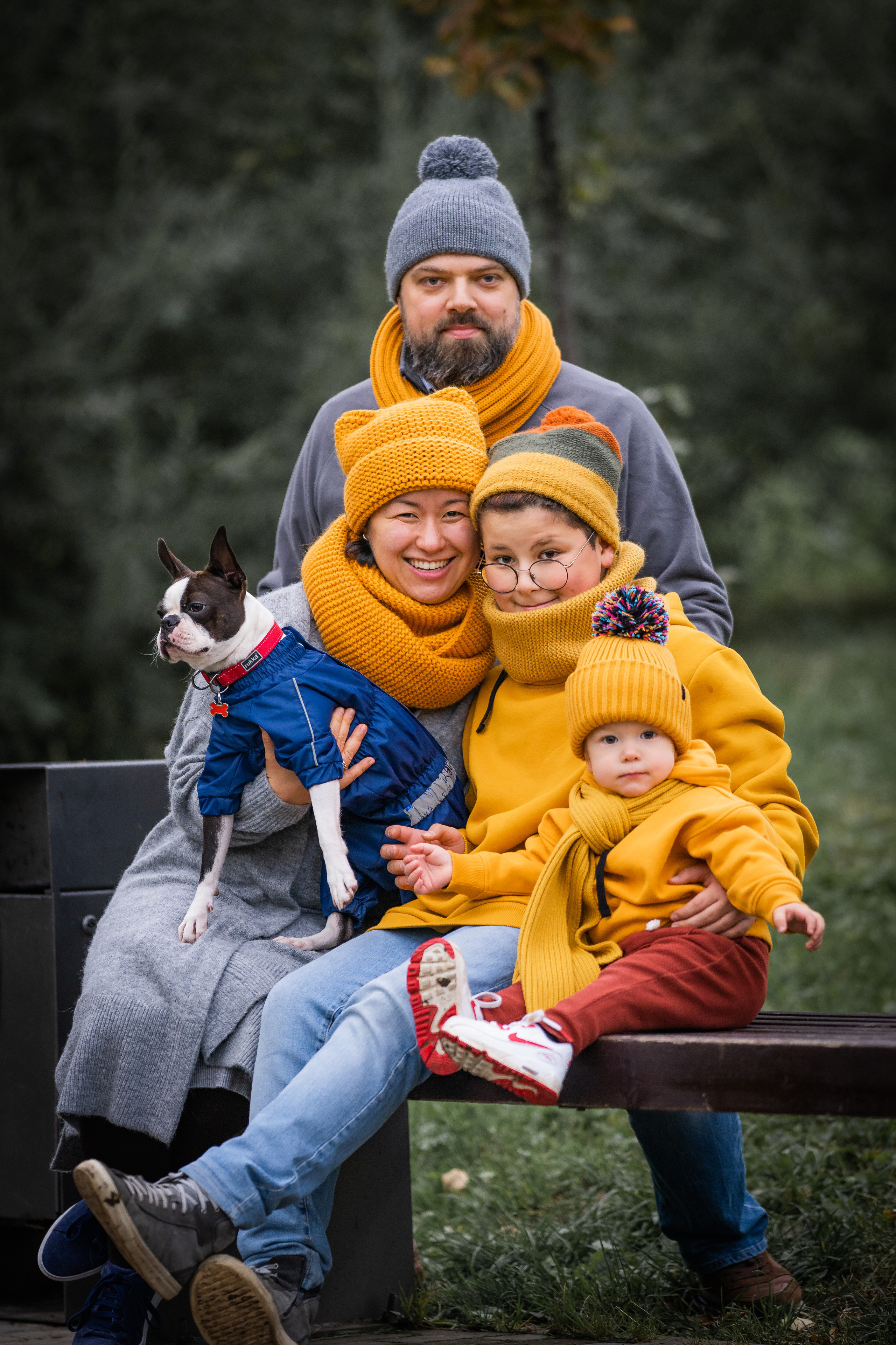 Семейная фотопрогулка в Митинском парке. Семейный фотограф Ефремова Виктория
