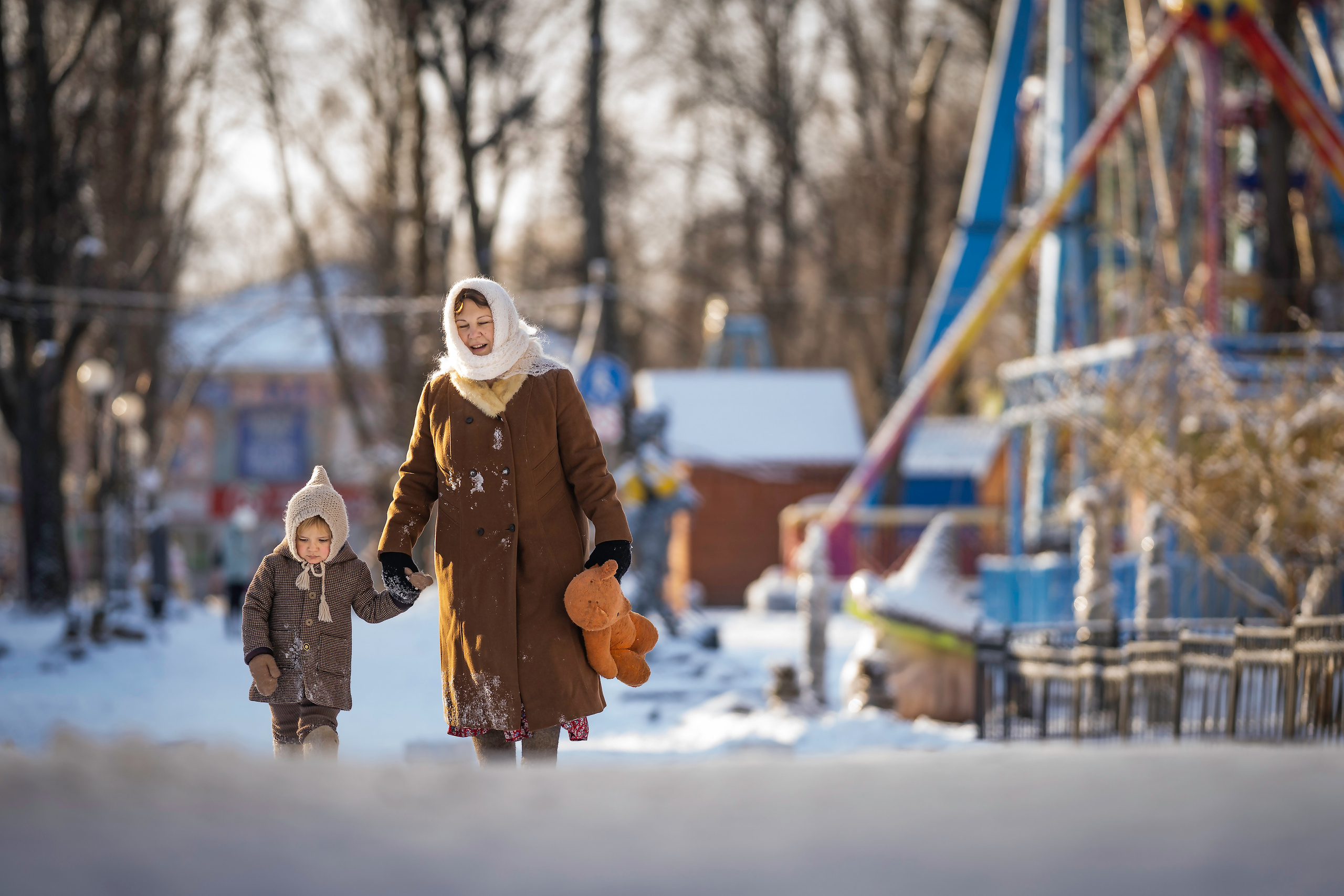 Бабушка и внук. Семейный фотограф Ефремова Виктория