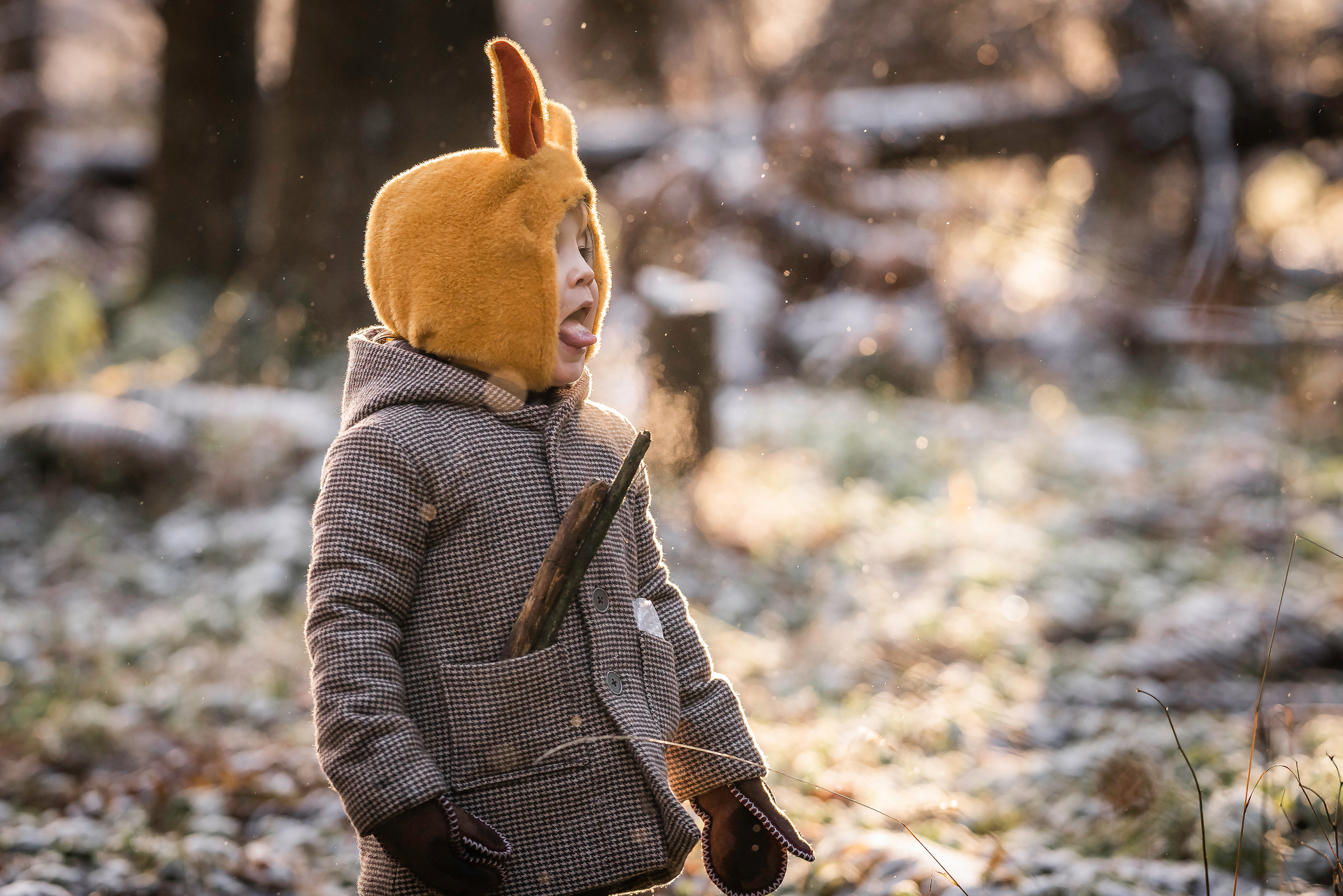 Первый снег. Семейный фотограф Ефремова Виктория