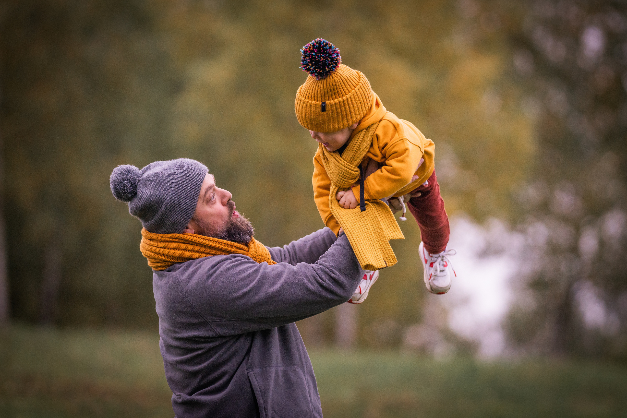 Семейная фотопрогулка в Митинском парке. Семейный фотограф Ефремова Виктория