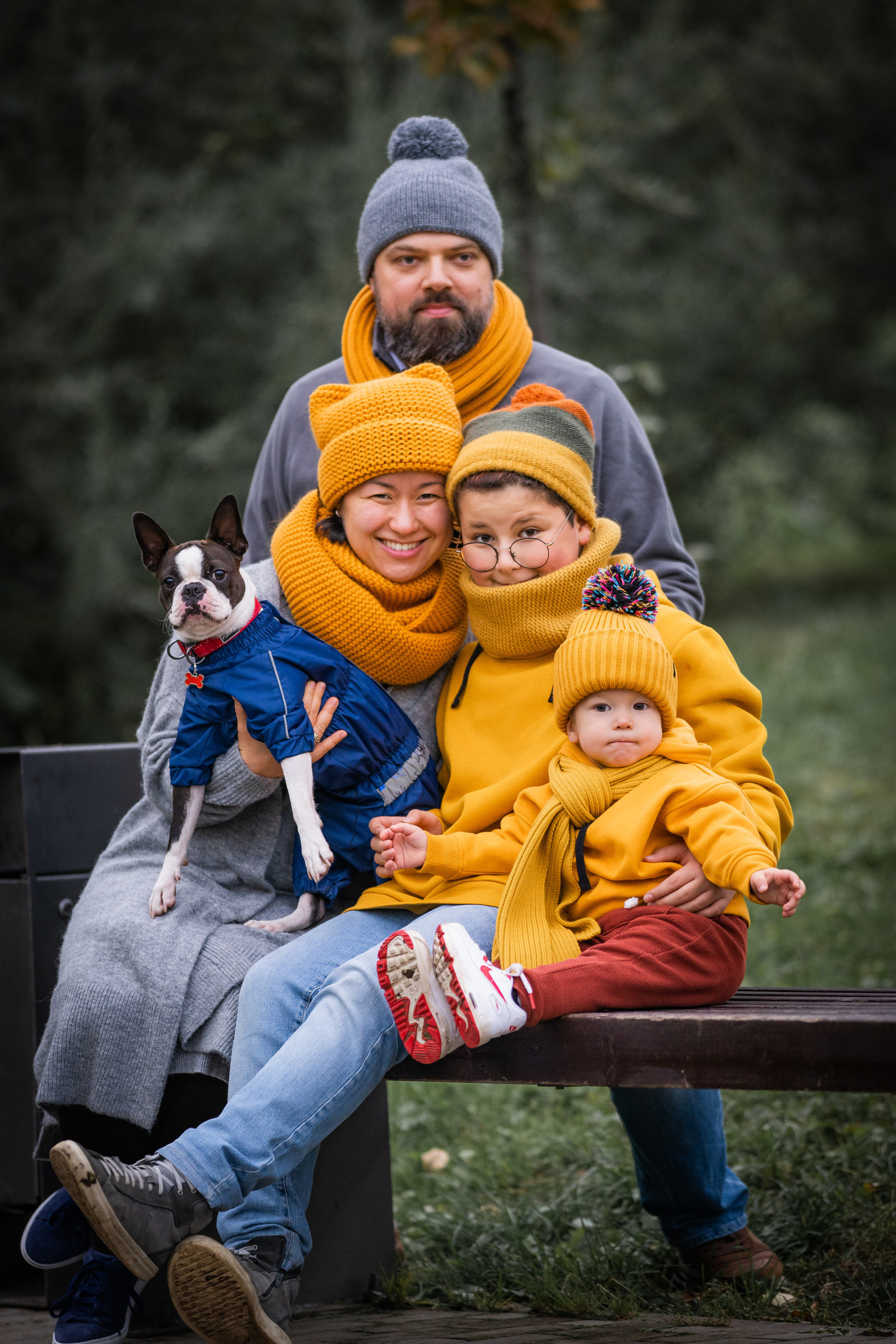 Семейная фотопрогулка в Митинском парке. Семейный фотограф Ефремова Виктория