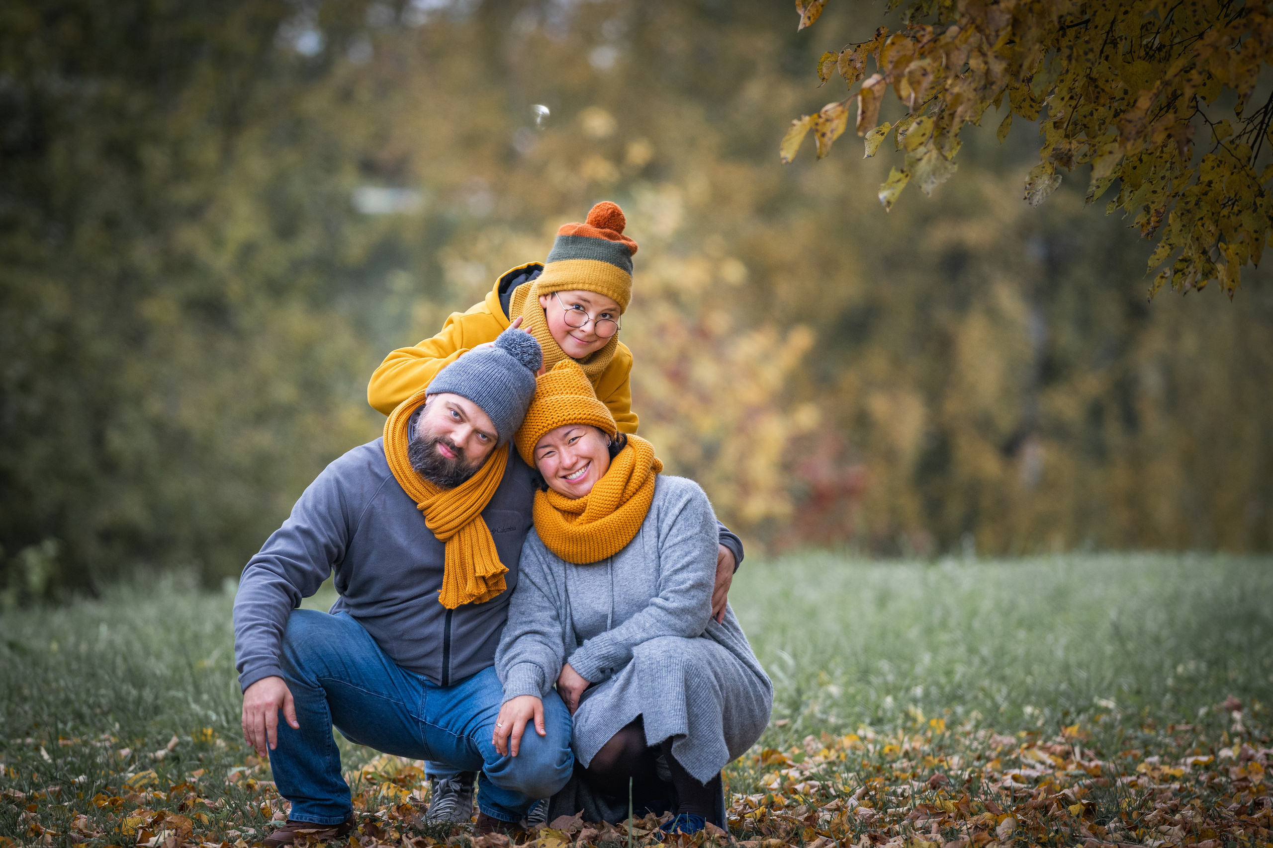 Семейная фотопрогулка в Митинском парке. Семейный фотограф Ефремова Виктория
