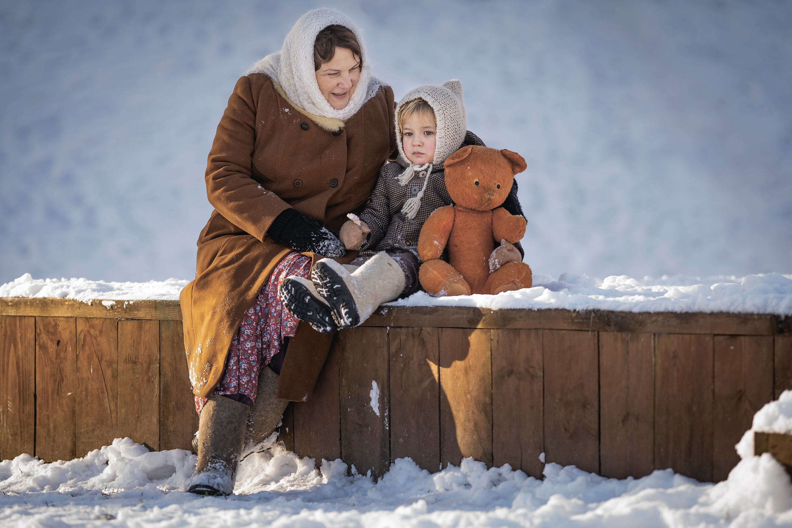 Бабушка и внук. Семейный фотограф Ефремова Виктория
