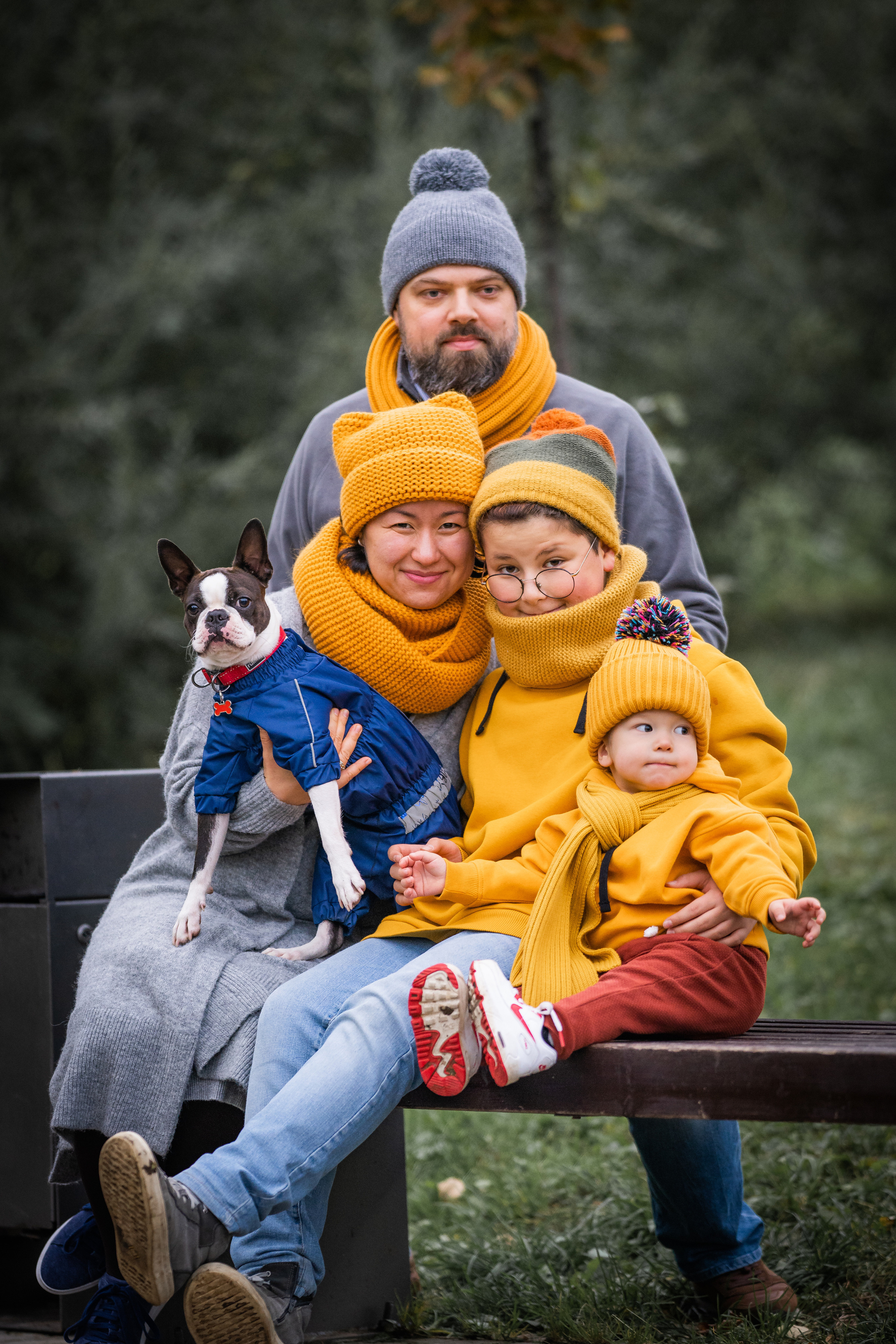 Семейная фотопрогулка в Митинском парке. Семейный фотограф Ефремова Виктория