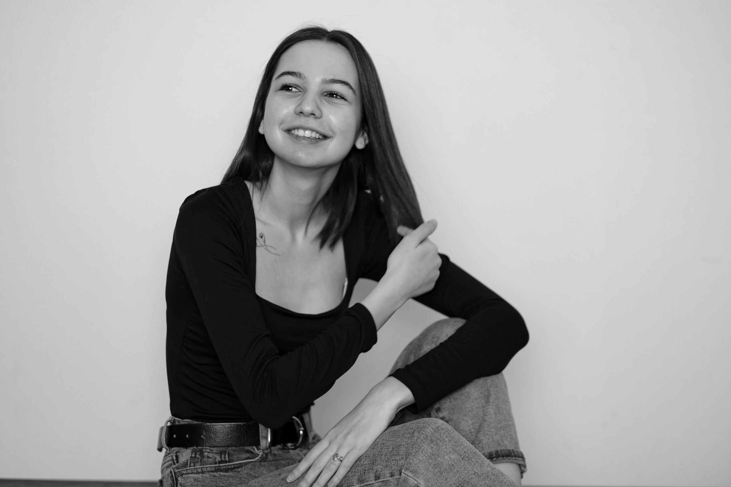 Дарья. Ч/б настроение. Фотограф Евгения Войко Тюмень