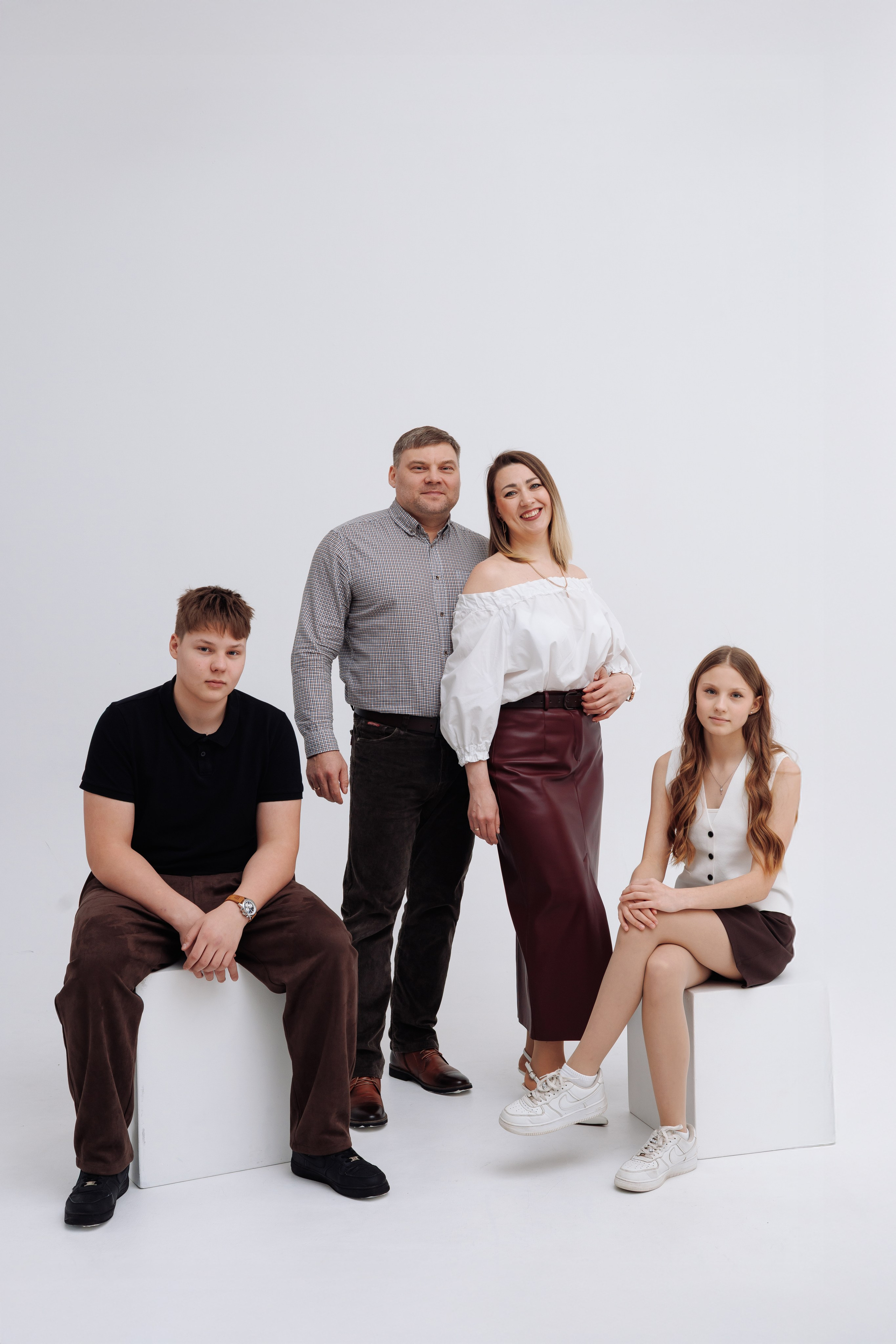 Большая семья Геннадия и Татьяны. Женский и семейный фотограф в Томске Алиса Качан