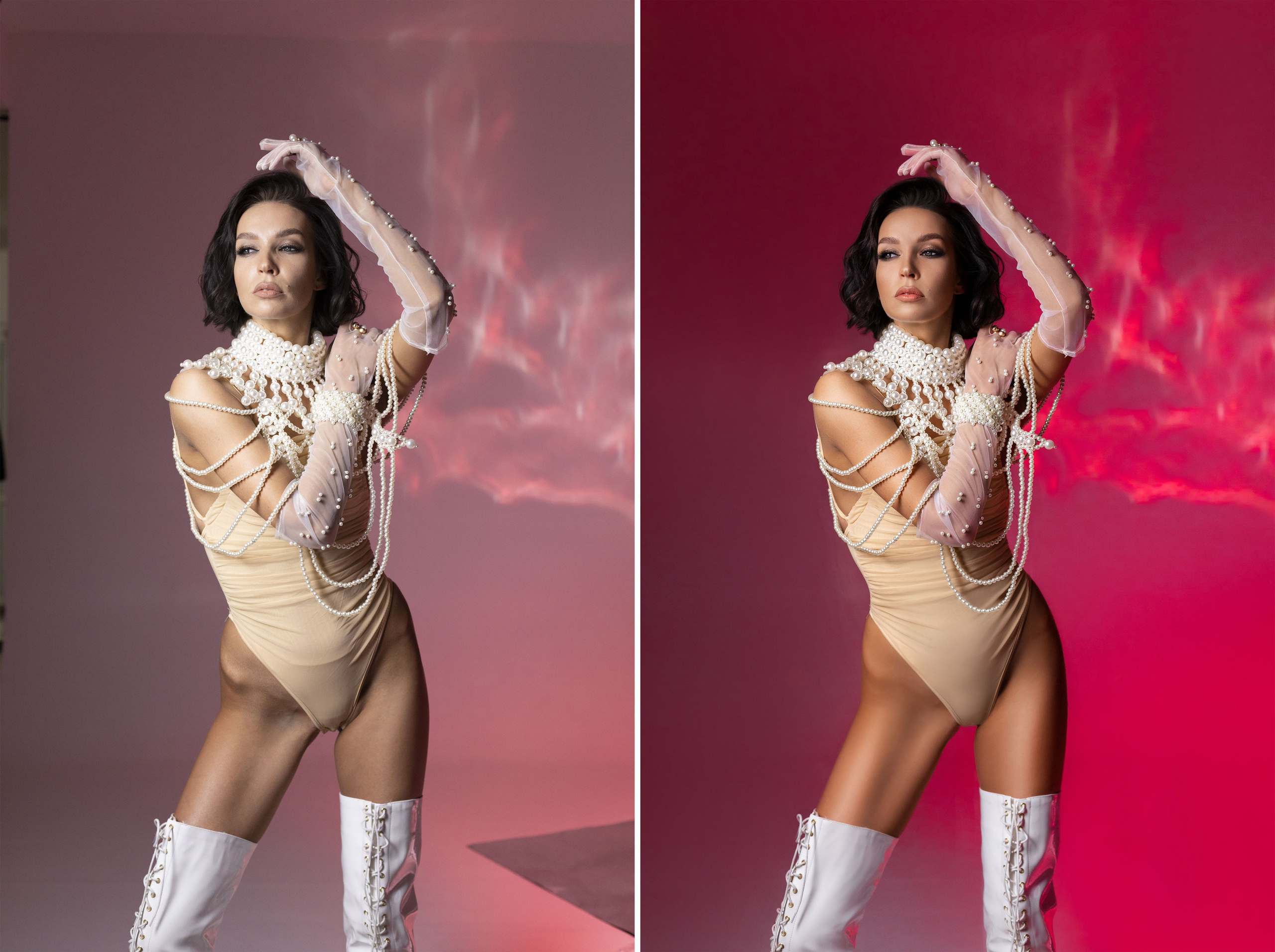 Ретушь до и после. Семейный и женский фотограф в Екатеринбурге Светлана Фиризен