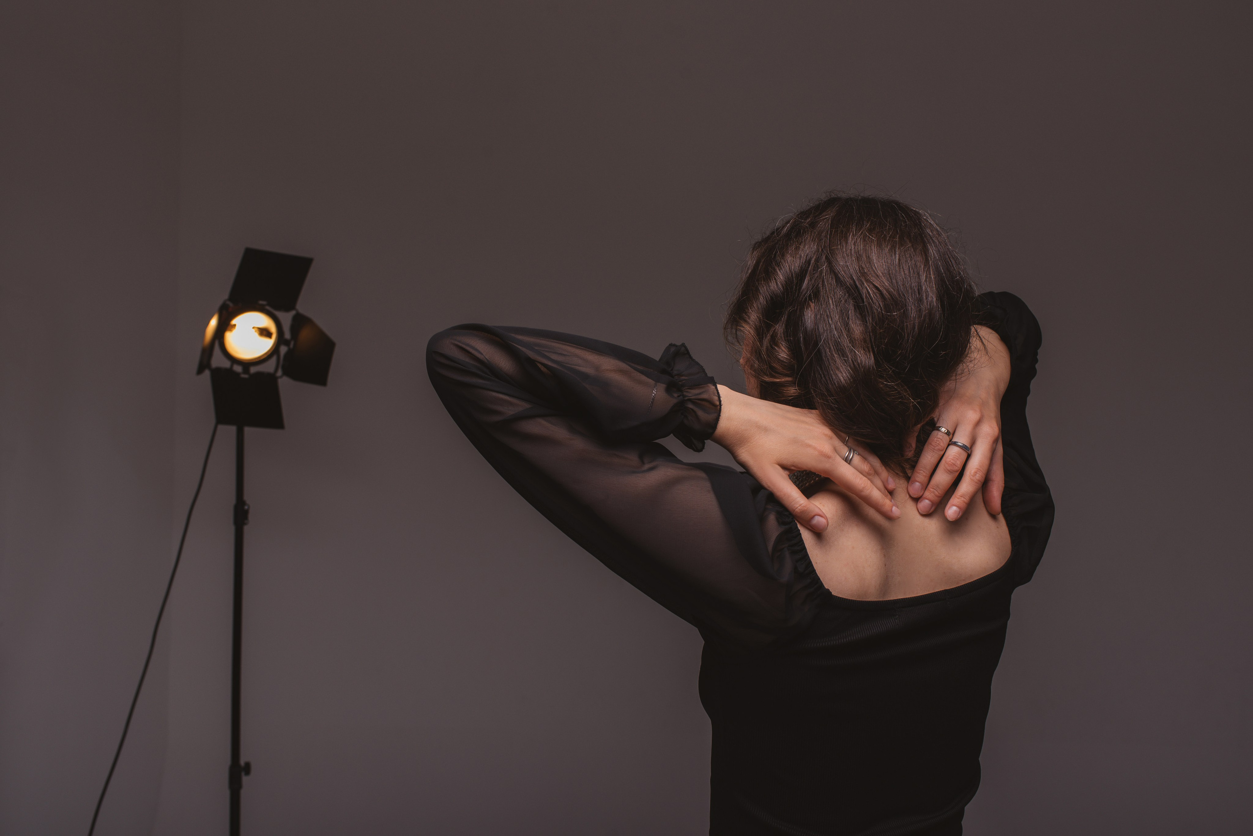 Шикарная женщина. Сайт портфолио