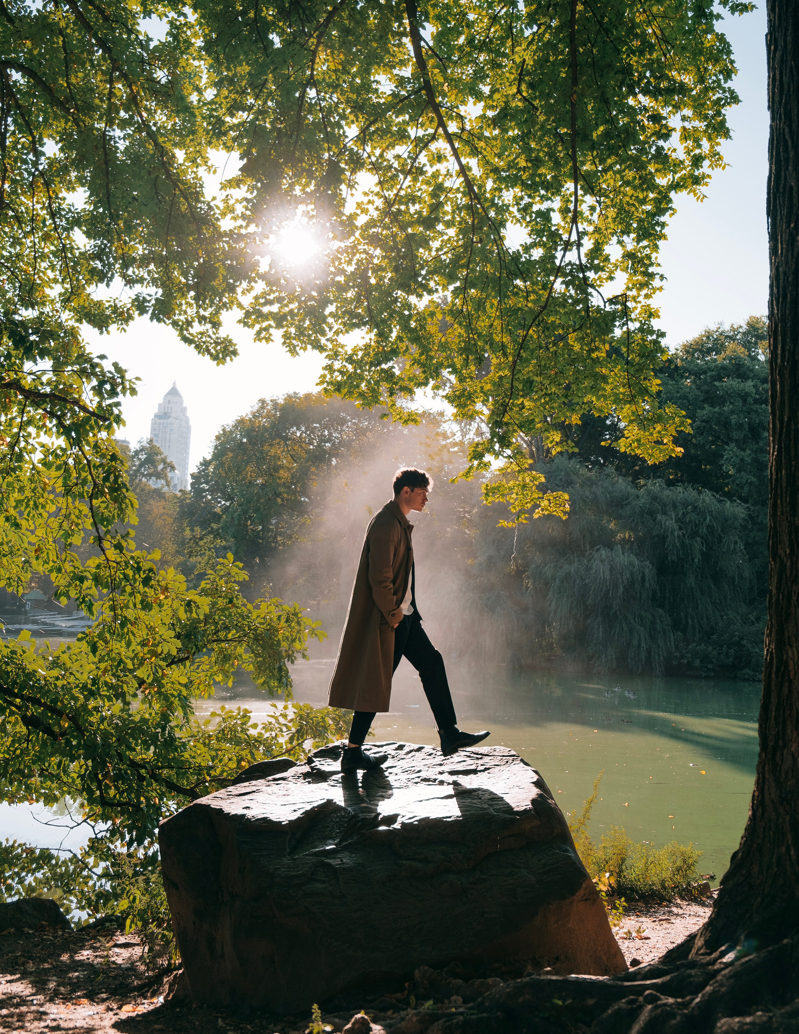 Street Photoshoot. Portrait and food photographer Sergei Sterling