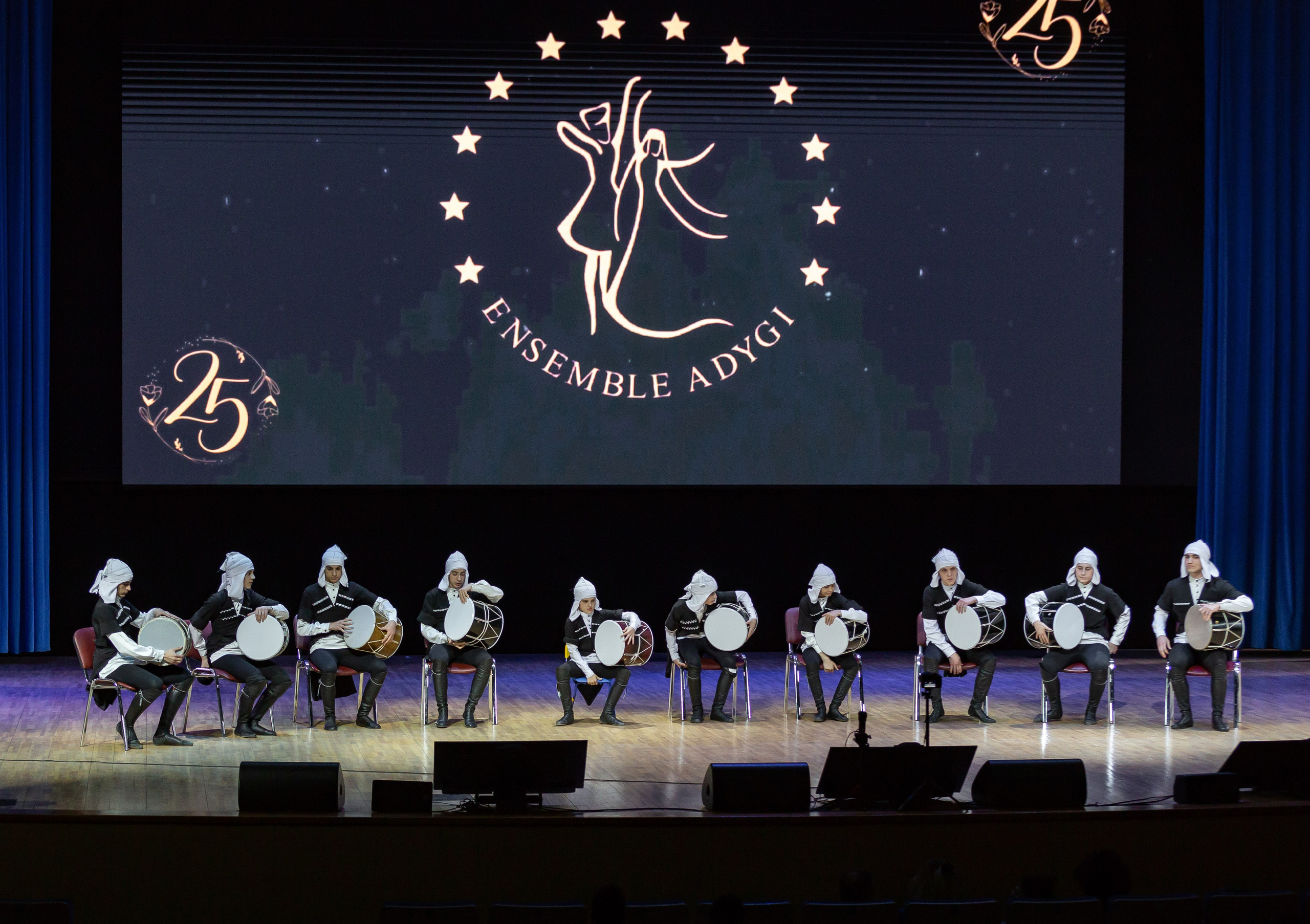 Юбилейный концерт танцевального коллектива «Адыги». Репортажный фотограф в Москве