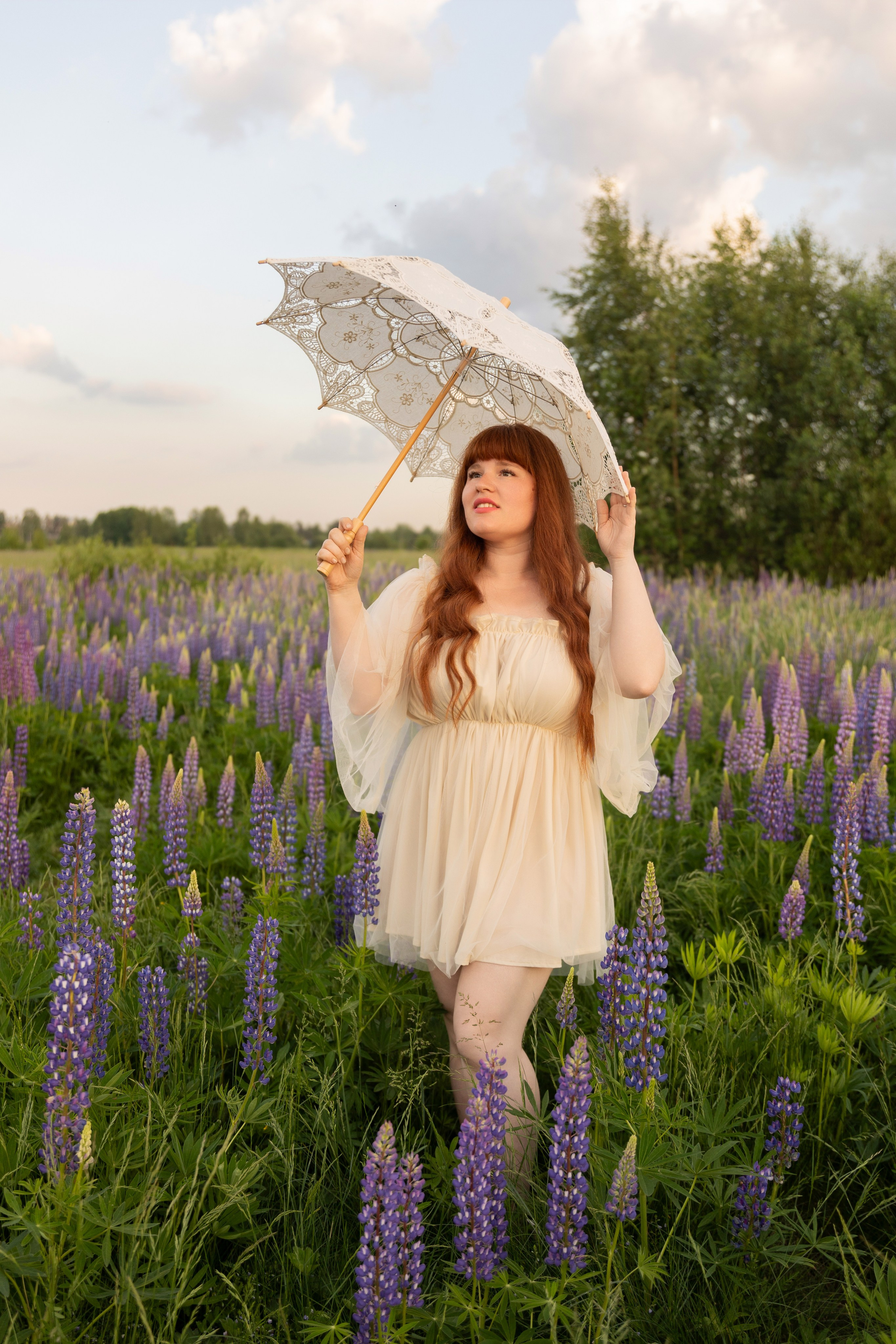 Фотосессия с люпинами. Семейный и свадебный фотограф в Санкт-Петербурге Татьяна Швыкова