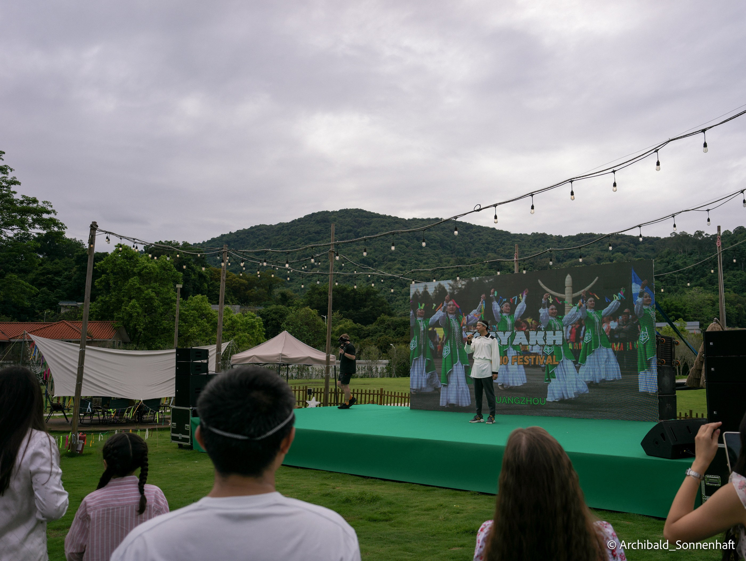 Yakuts festival of rebirth of nature after a hard winter. Photographer in Guangzhou, China. Archibald Sonnenhaft