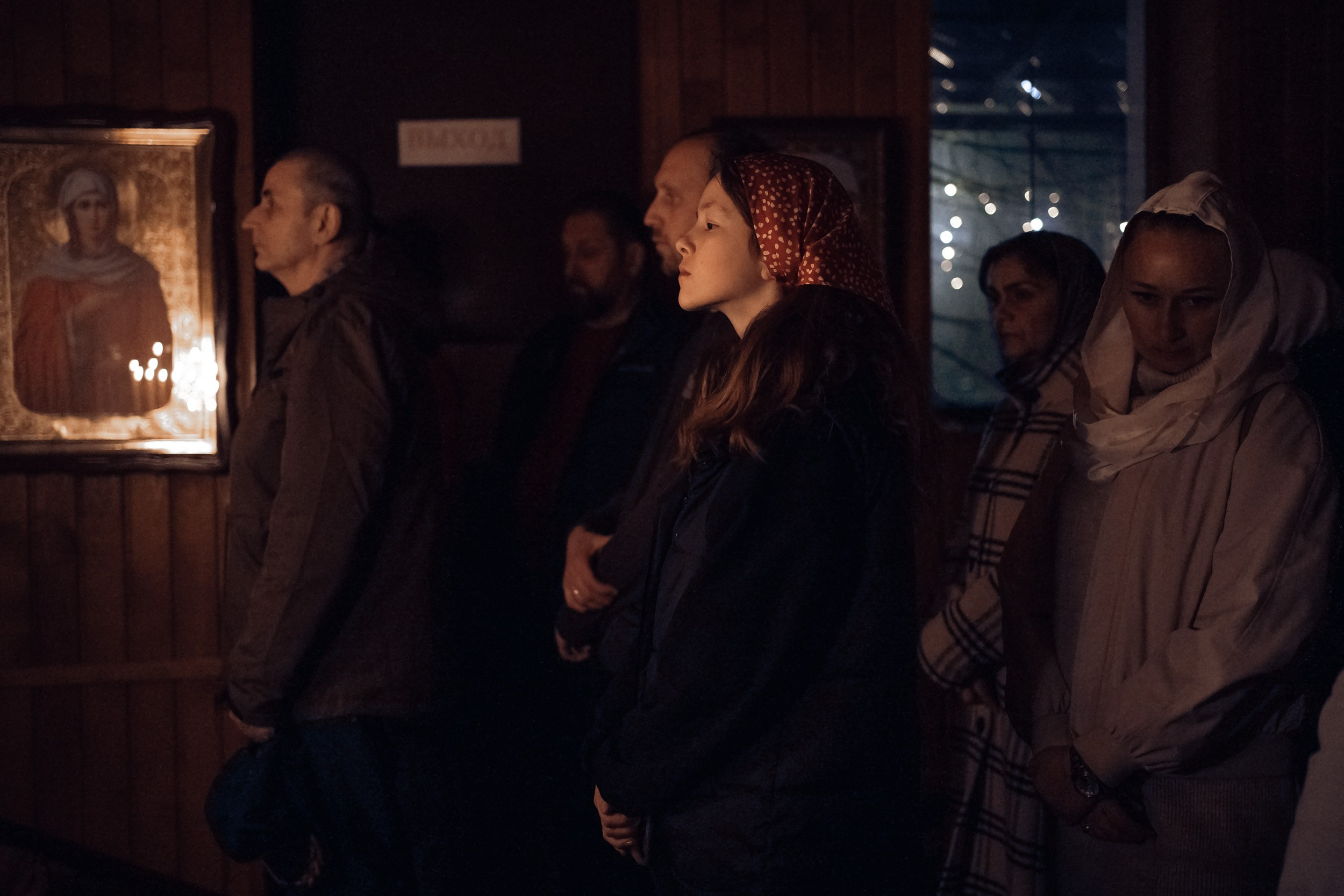 Ночная Божественная Литургия в день памяти Свт.Спиридона Тримифунтского, Севастополь. Церковный фотограф Севастополь