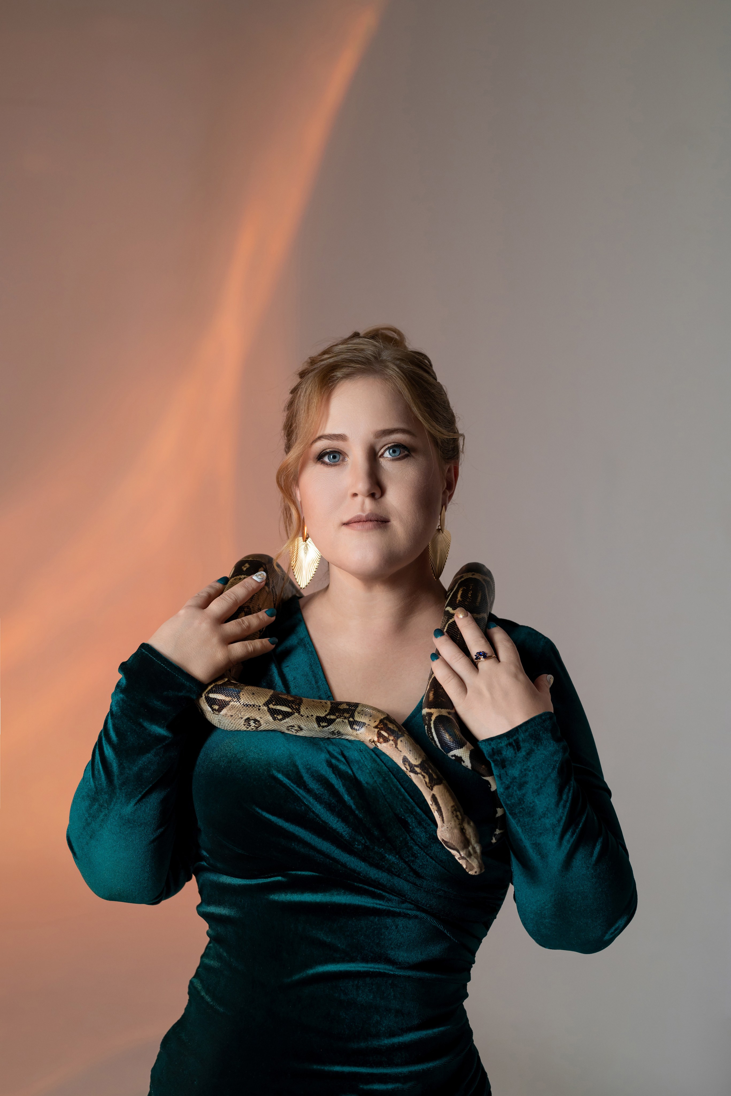 Фотопроект со змеёй 2025 г. Фотограф в городе Салават