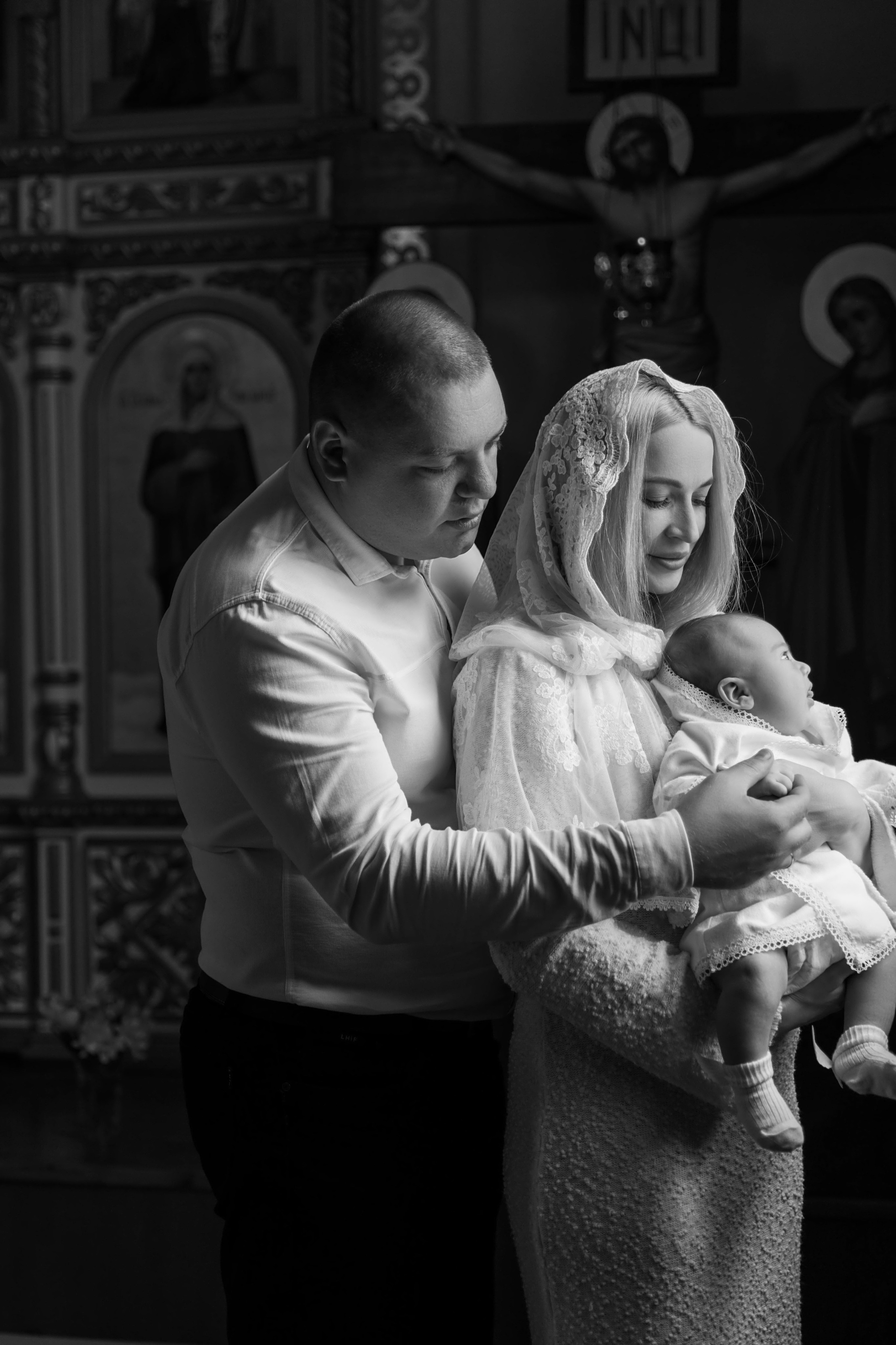 Таинство Крещения Никиты. Фотограф Сальск Катерина