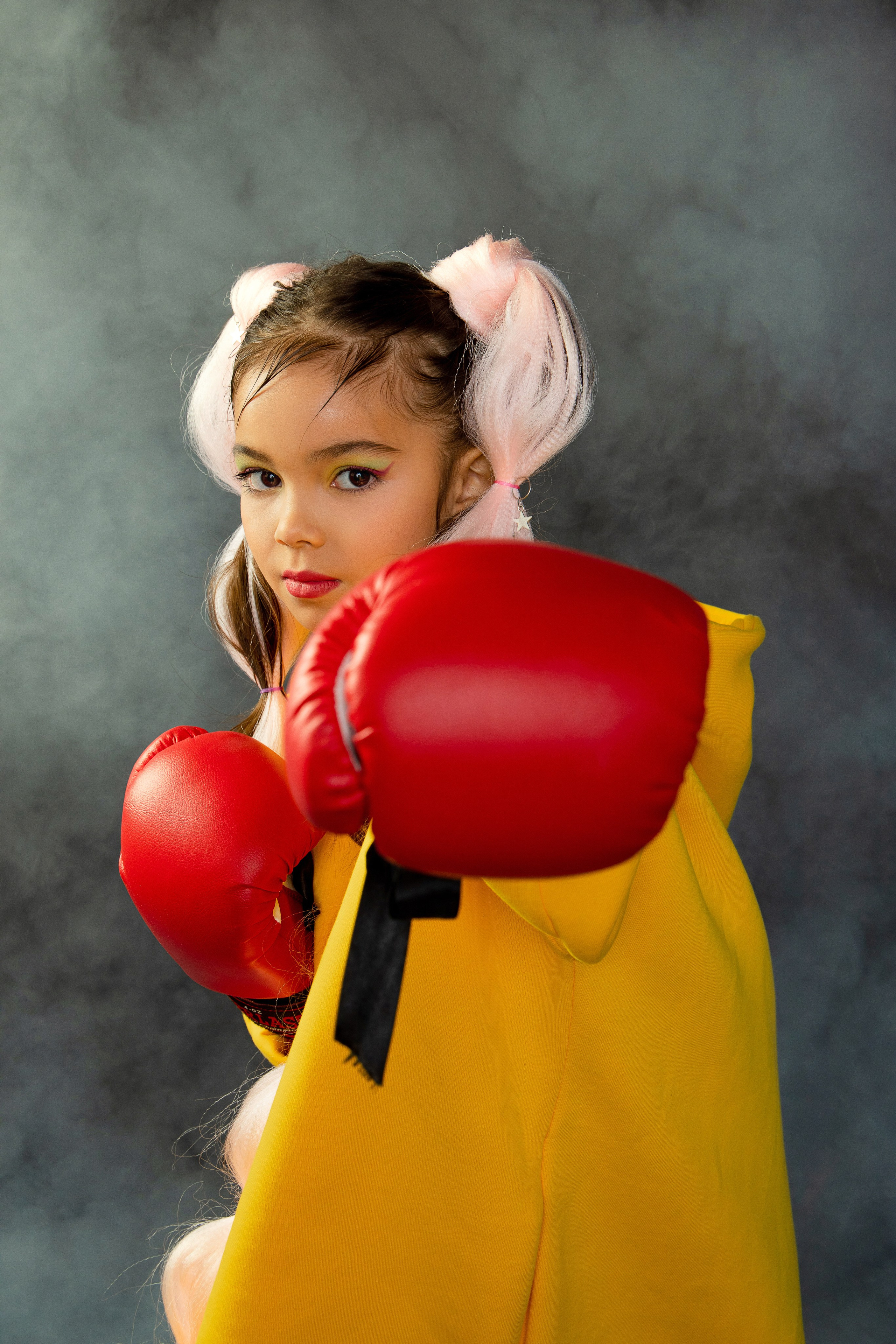 Модный бокс. Студия Soft Light, макияж Александра Стурова, причёски Ксения Матджанова. Татьяна Мирзоян