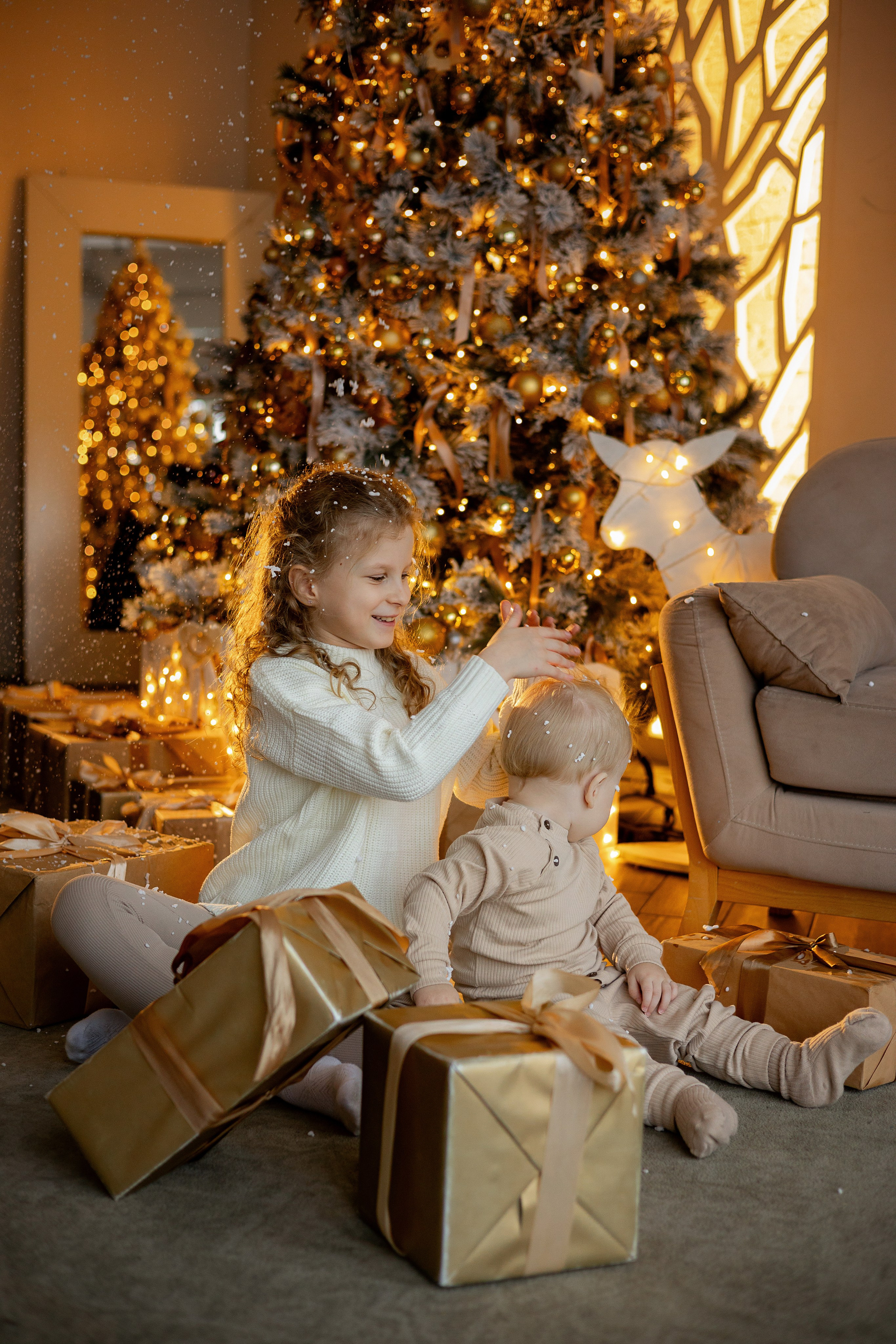 Семейная новогодняя история. Зал Норд. Фотограф Ульянкина Мария