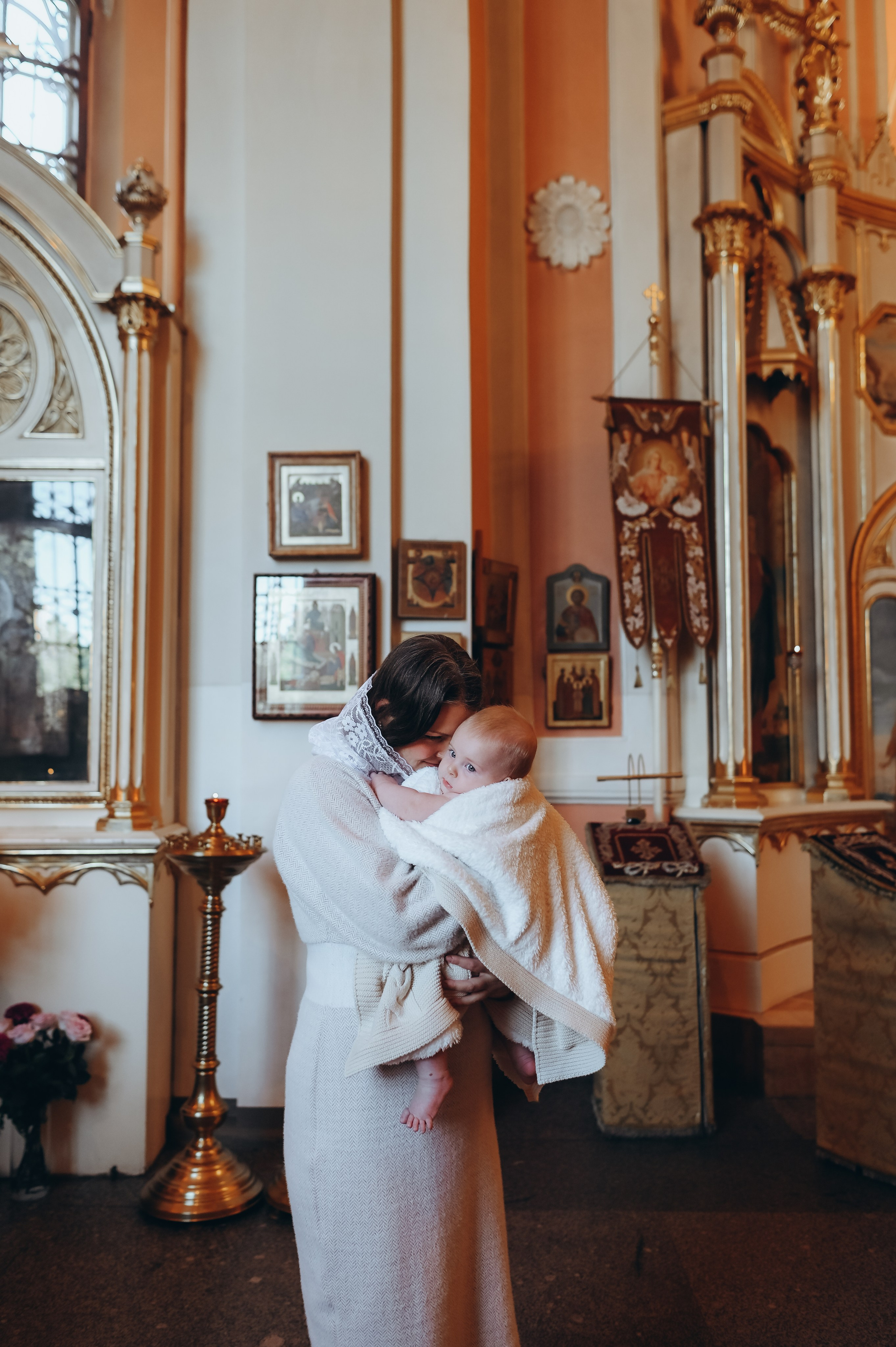 Крещение Любочки. Семейный и свадебный фотограф в Санкт-Петербурге Яна