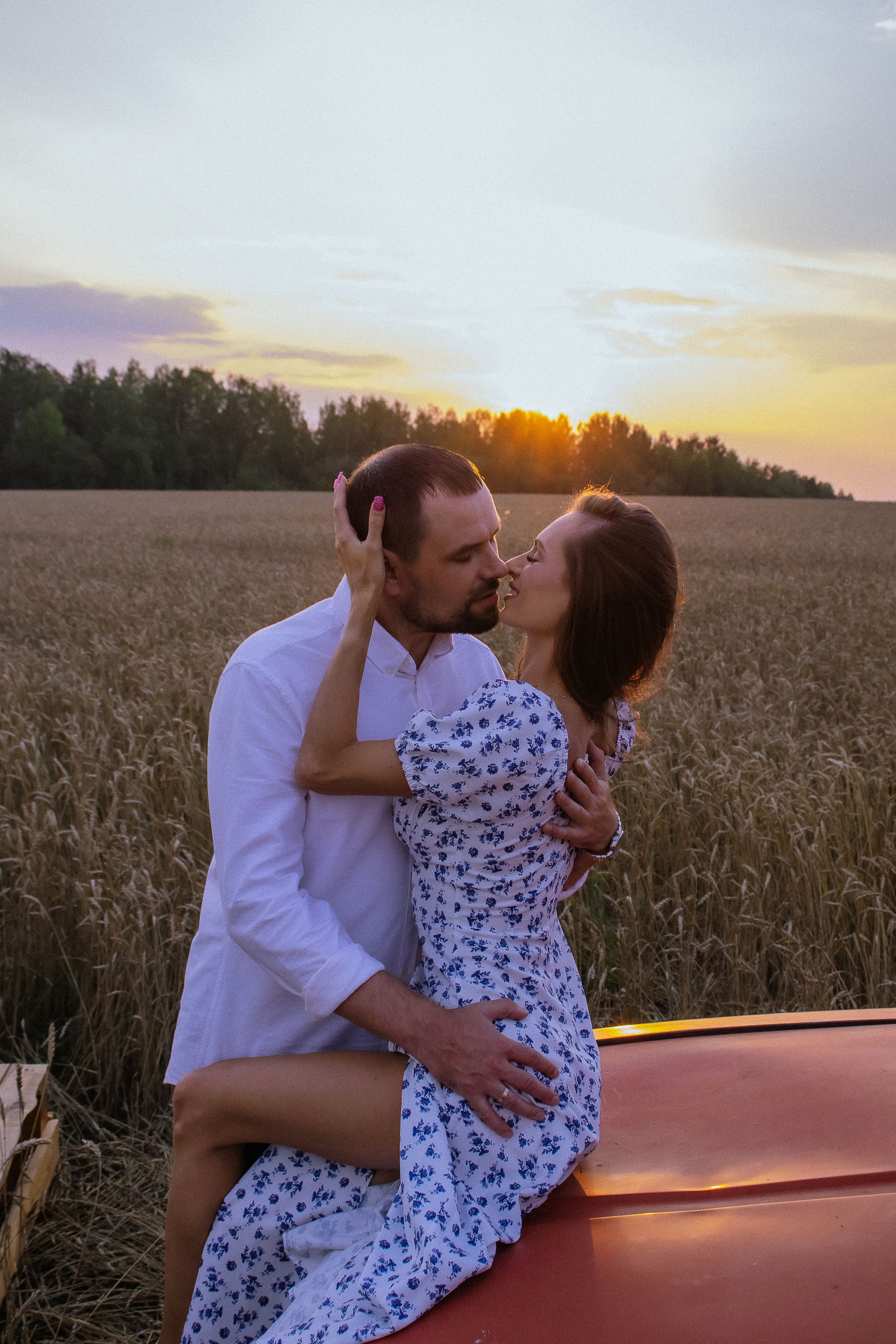 Семейная в пшеничном поле: Анастасия, Дмитрий и Алисия. Фотограф Екатеринубрг/Верхняя Пышма