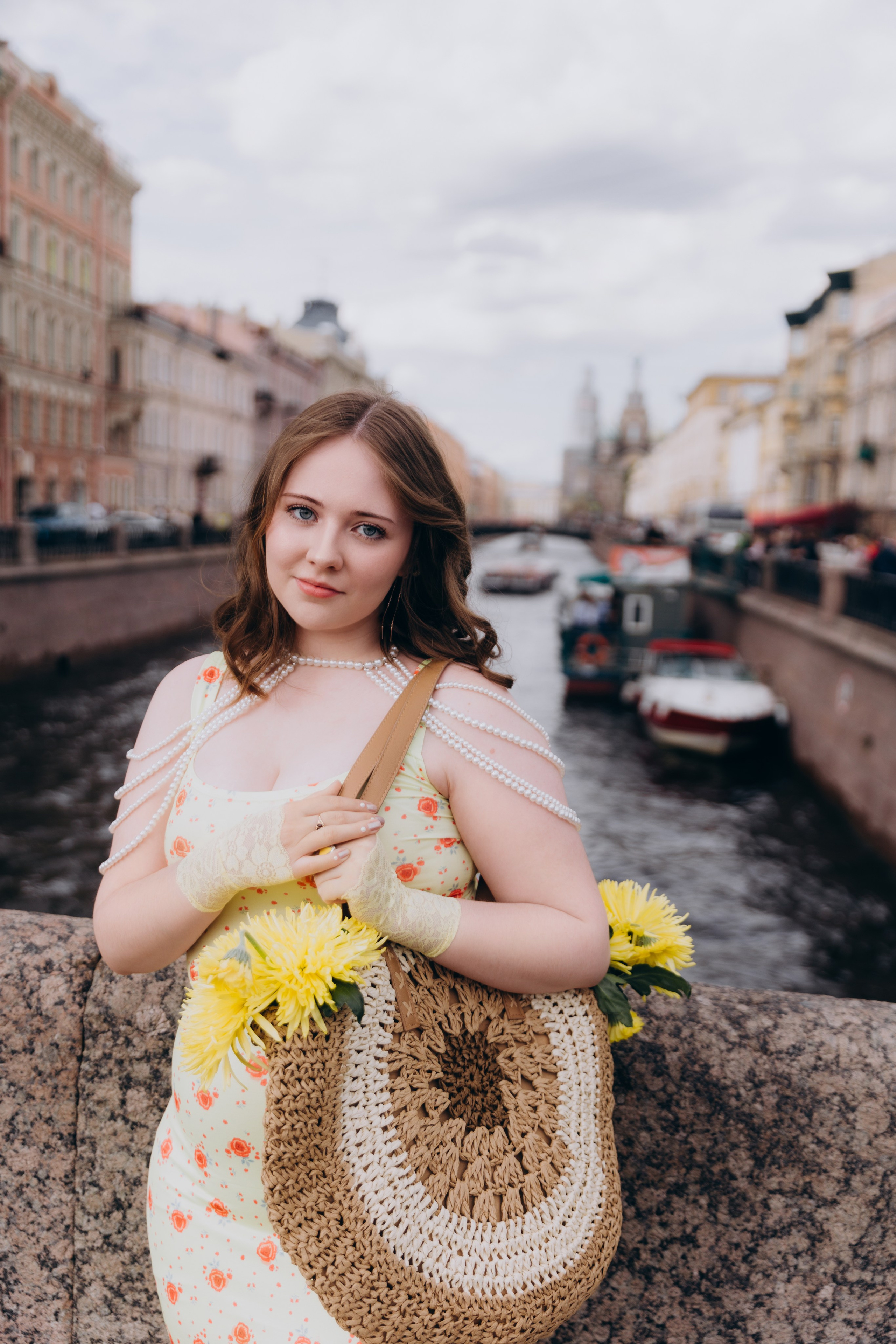 Полина | Фотосессия у Казанского собора. Фотограф в Санкт-Петербурге Разиля Идиятуллина