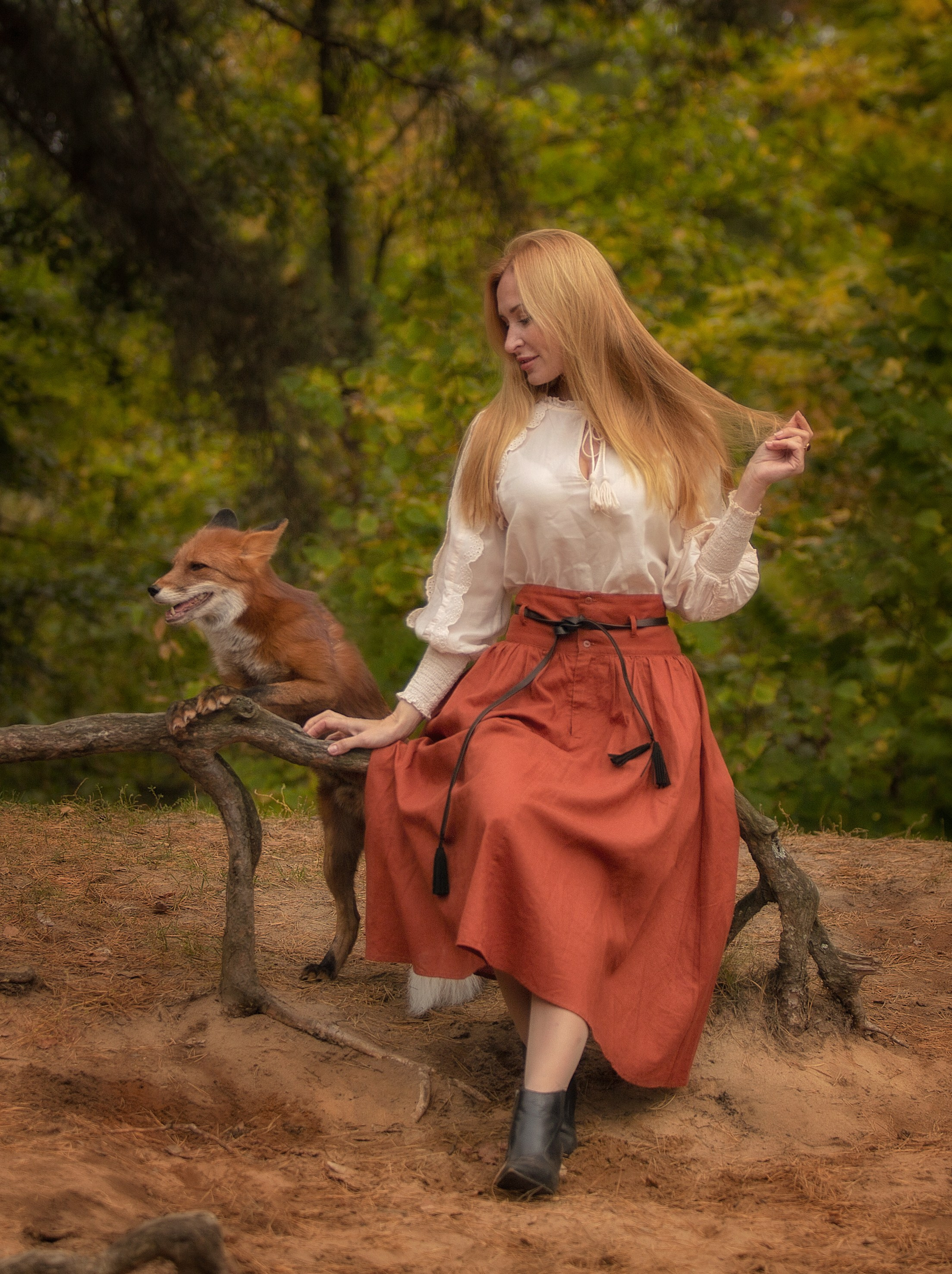 Улица & природа. Модель Москва каталожная и творческая съемка Anna Antlers