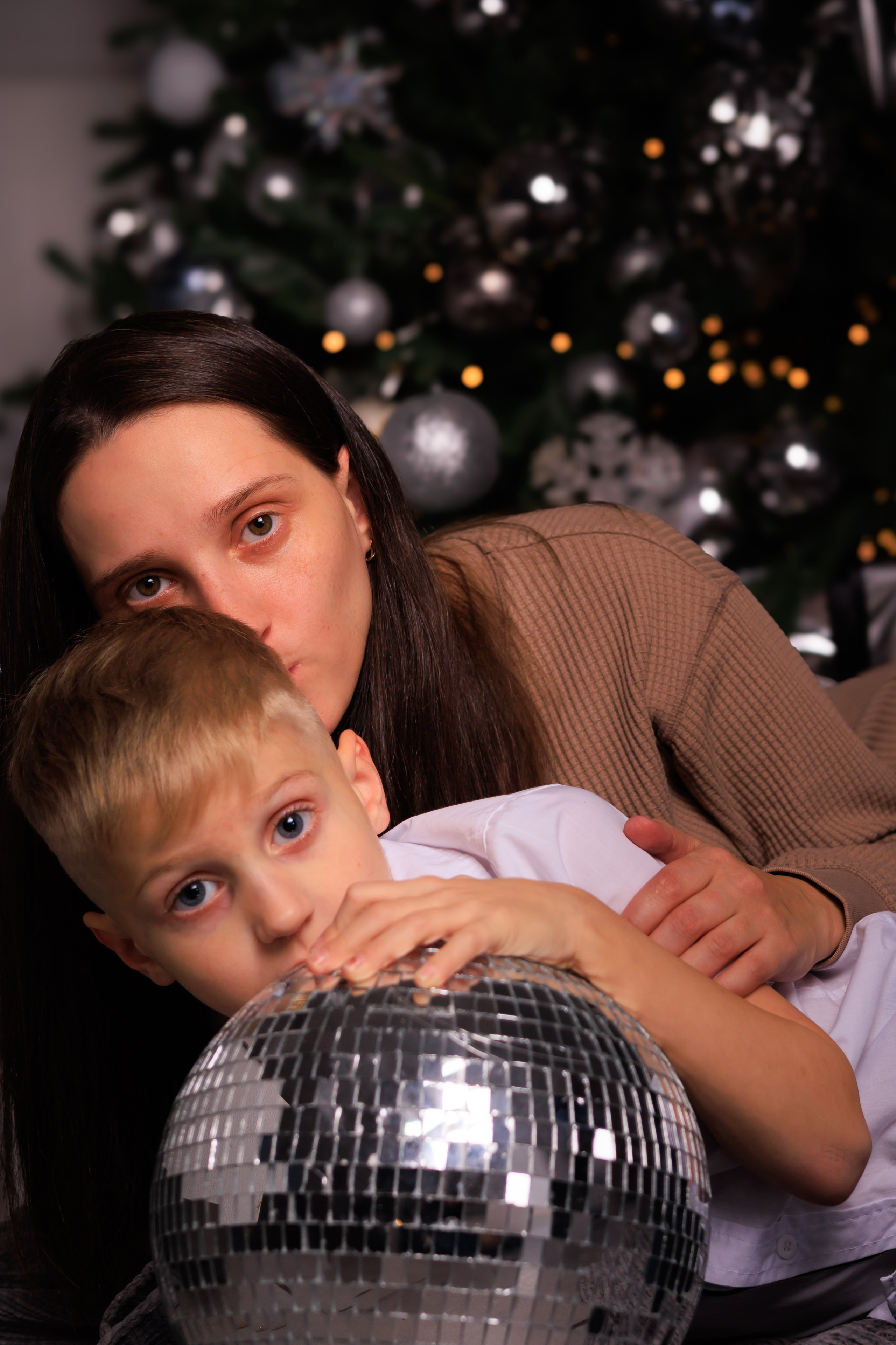 Семейная новогодняя съемка