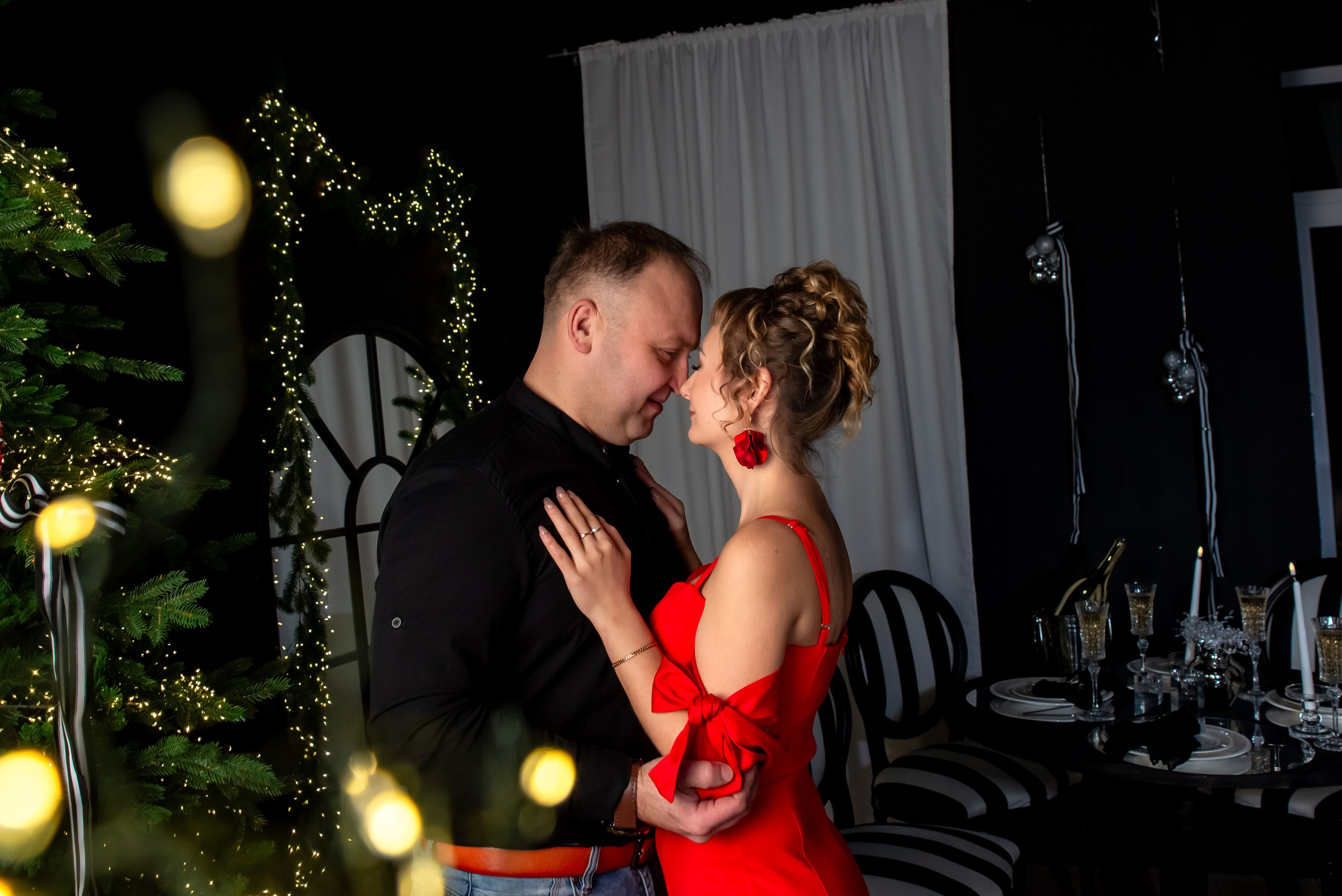 Новогодняя студийная. Фотограф Крещение Венчание Москва