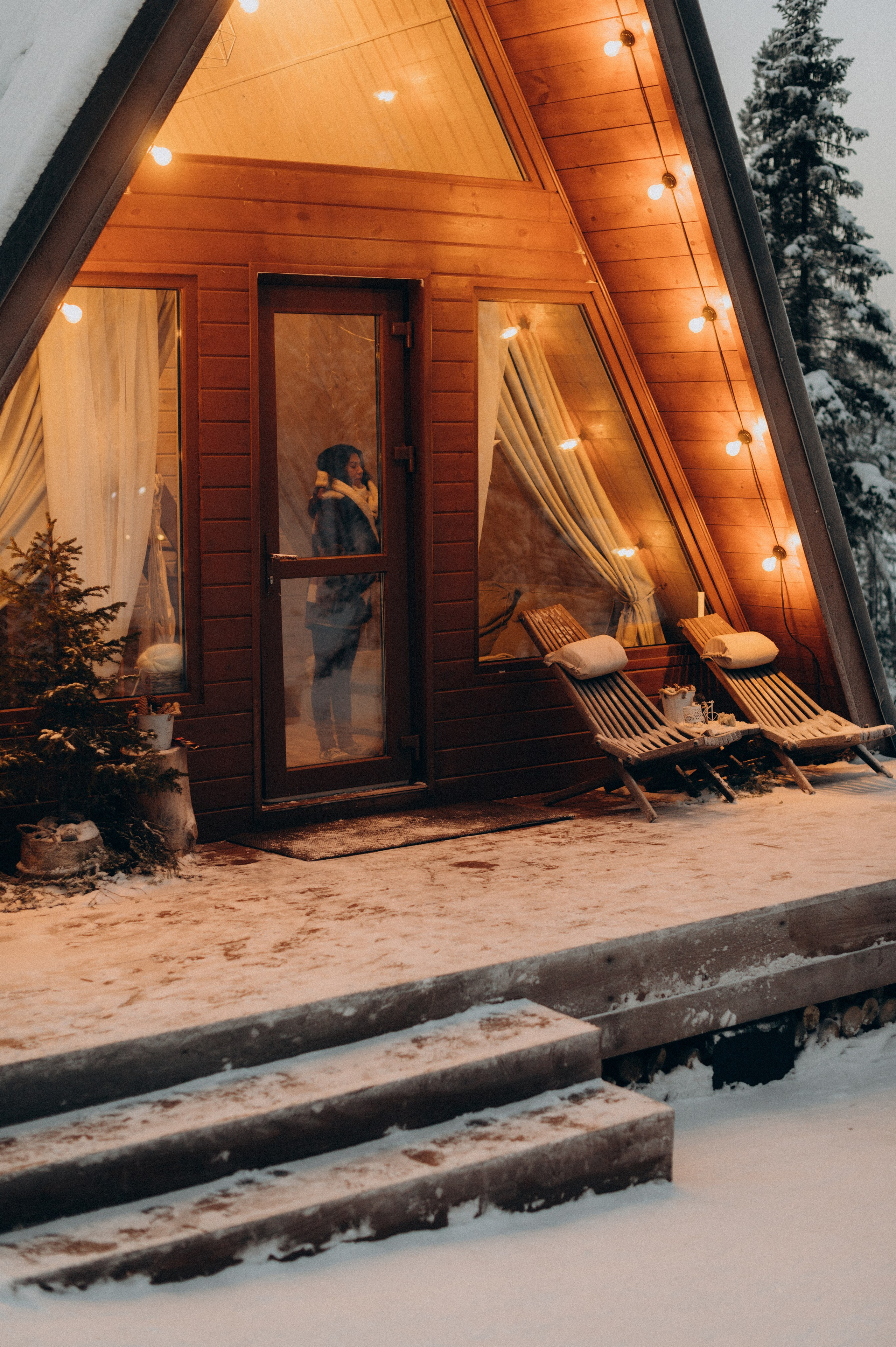 Домик в лесу. Фотограф Наталья Могилевская Мурманск Териберка Сейдозеро Рыбачий
