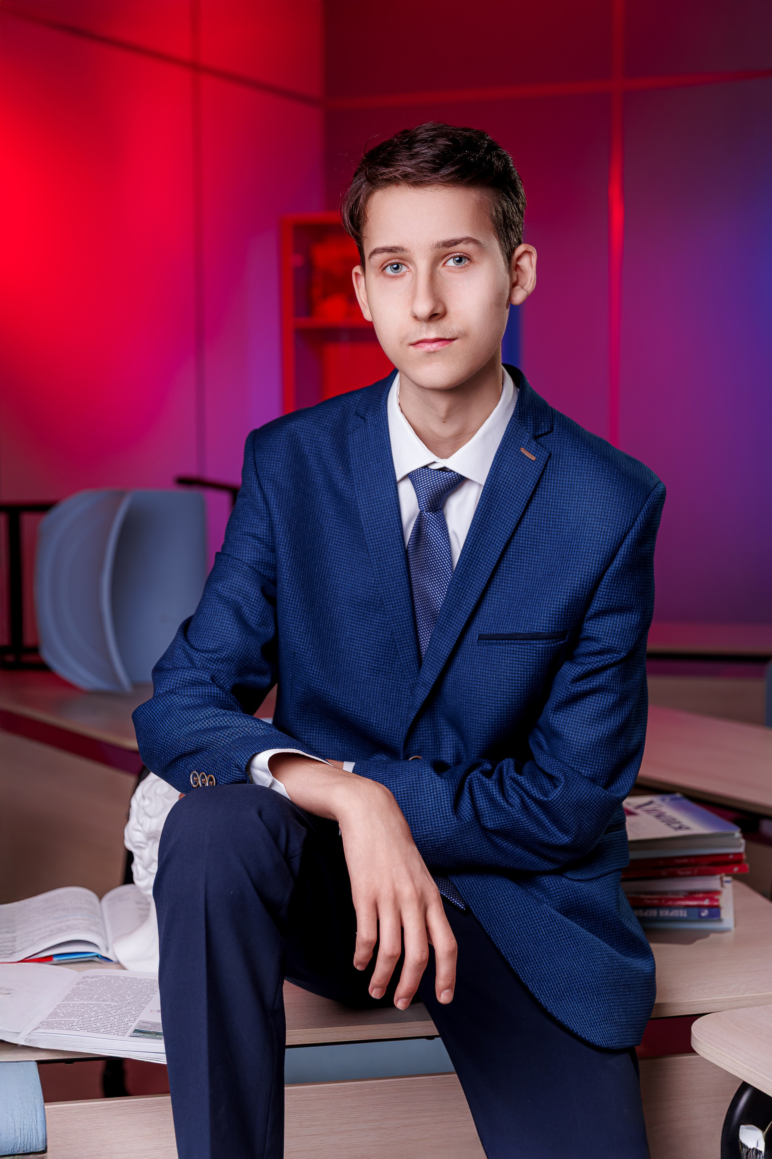 Портреты с цветной подстветкой. Семейный и детский фотограф Комина Елена, Власиха, Одинцово