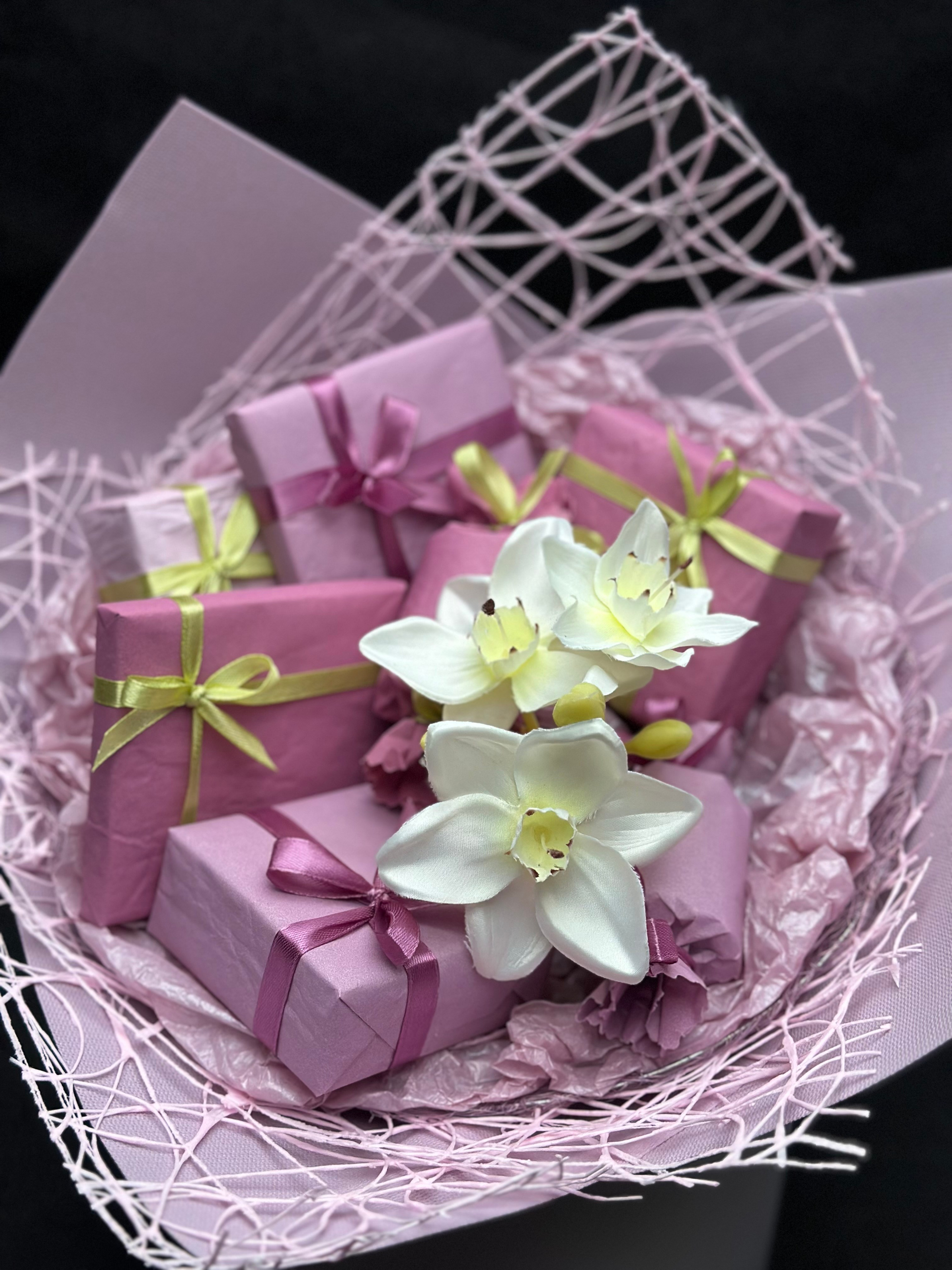 Букет «Нежность». Студия подарочных наборов «Владия»