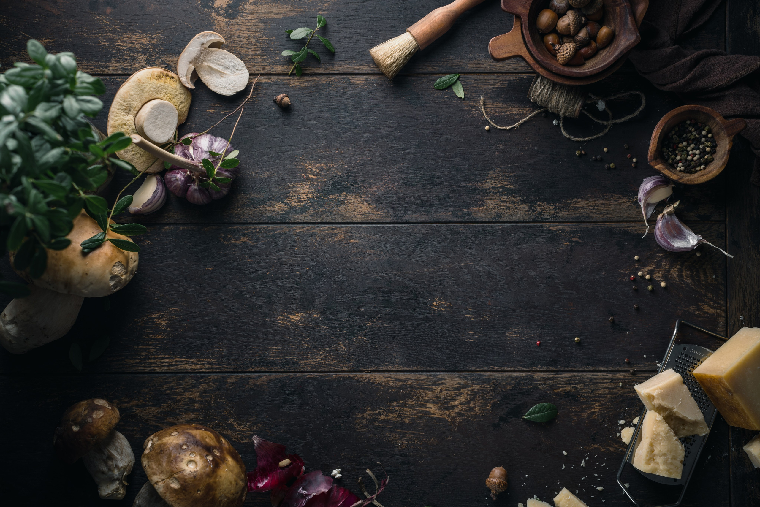Белые грибы заготовки. Foodie Stories (гастрономические истории) рекламная фуд-фотосъёмка, Москва