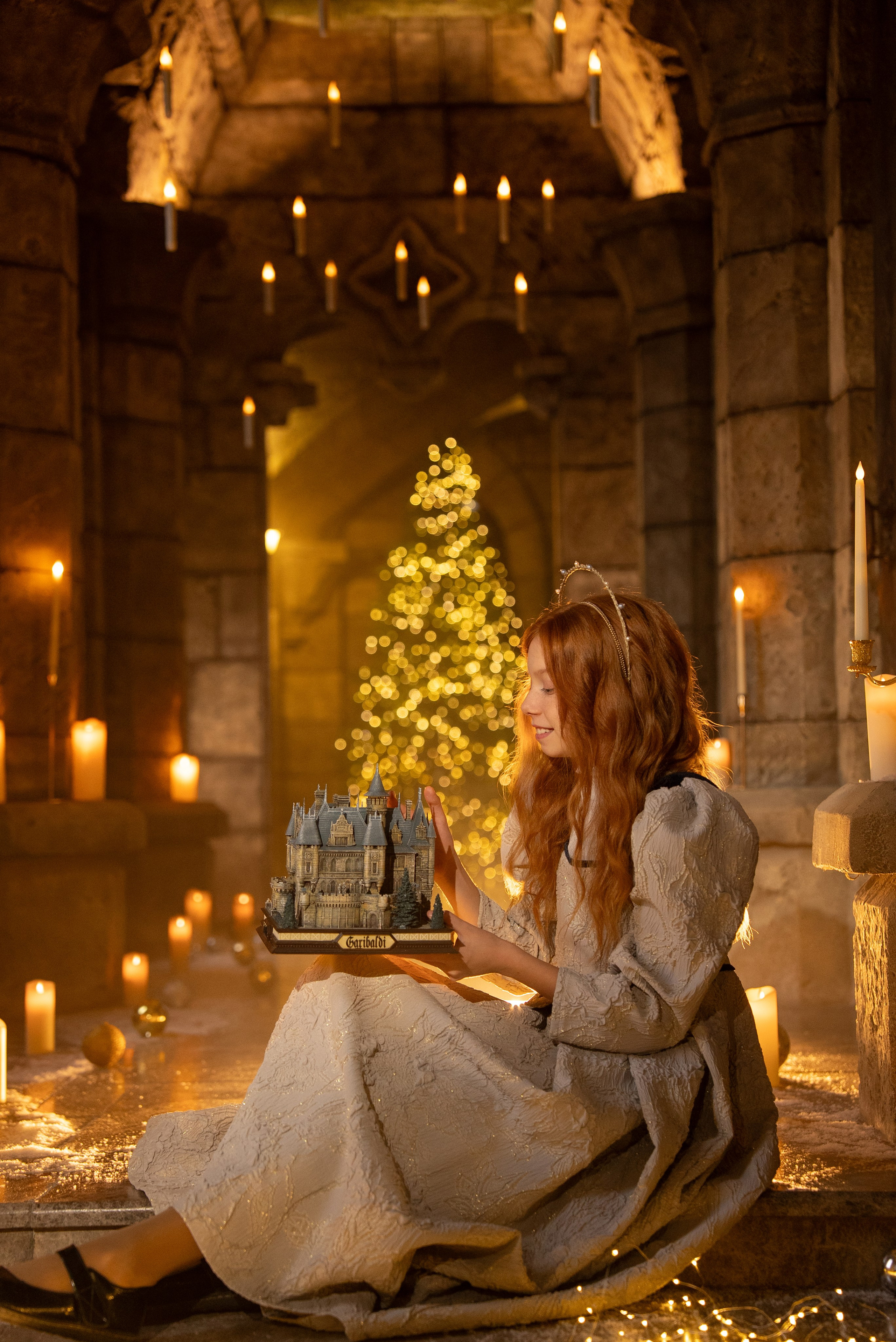 Новогодняя фотосессия в Замке Гарибальди. Фотограф Батурин Денис — Фотосессия в Замке Гарибальди