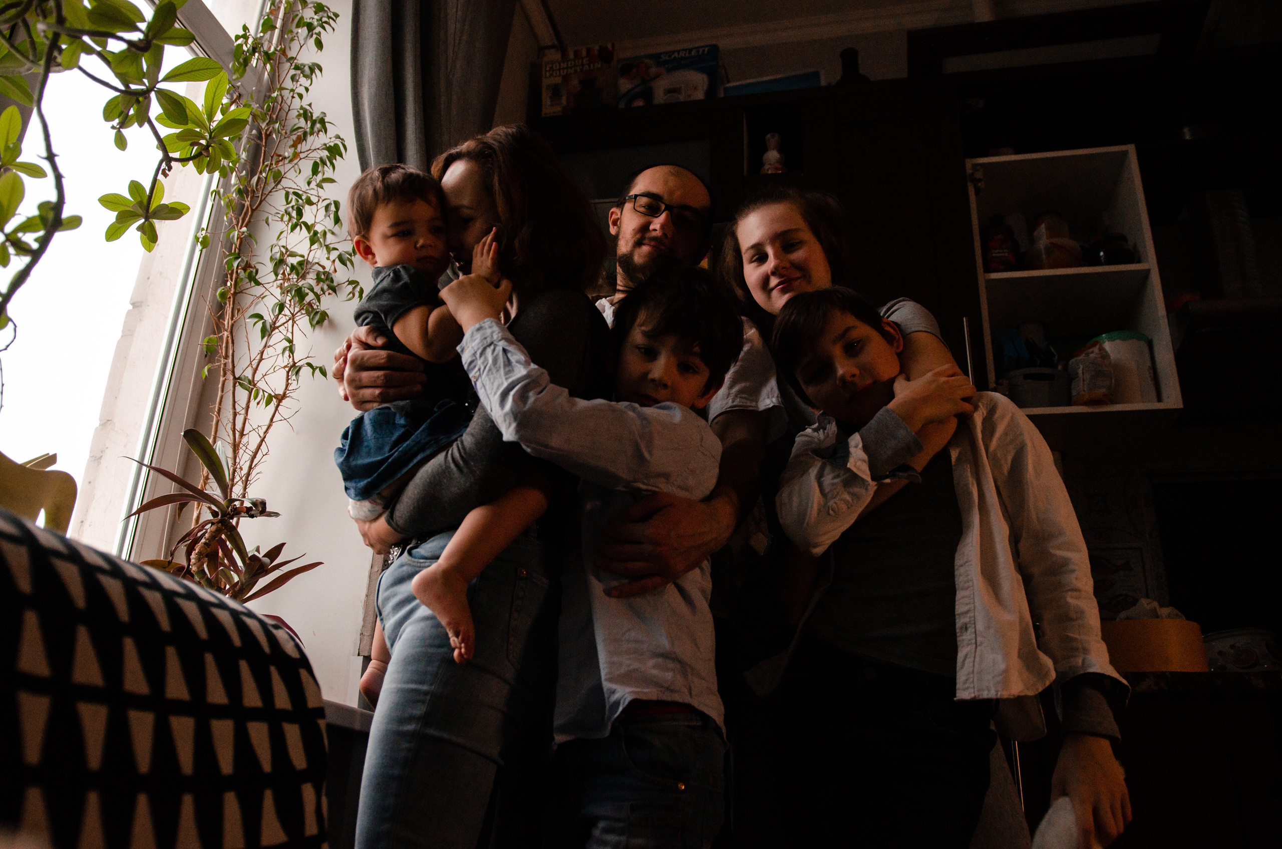 Женя, Денис и Дети: Кристина, Кирилл, Фёдор и Настасья. Annaalyoshicheva.ru детский и семейный лайфстайл Lifestyle фотограф