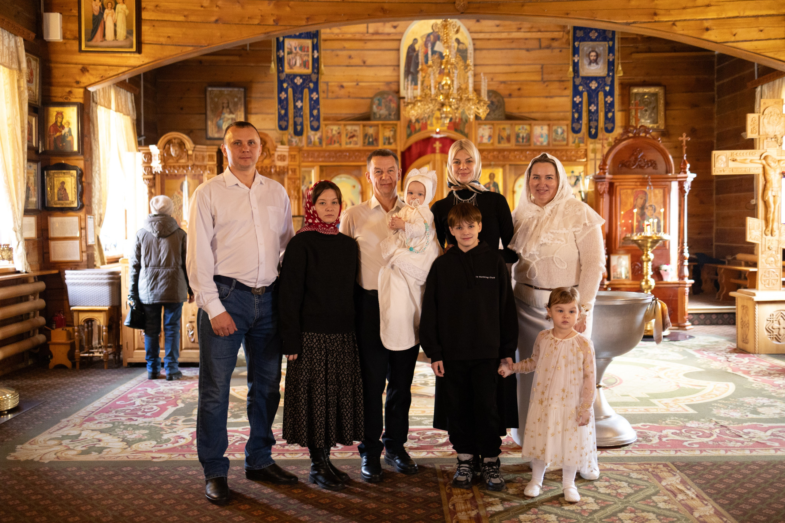Крещение (Церковь Покрова Пресвятой Богородицы). Фотограф Березенская Ирина в Новосибирске