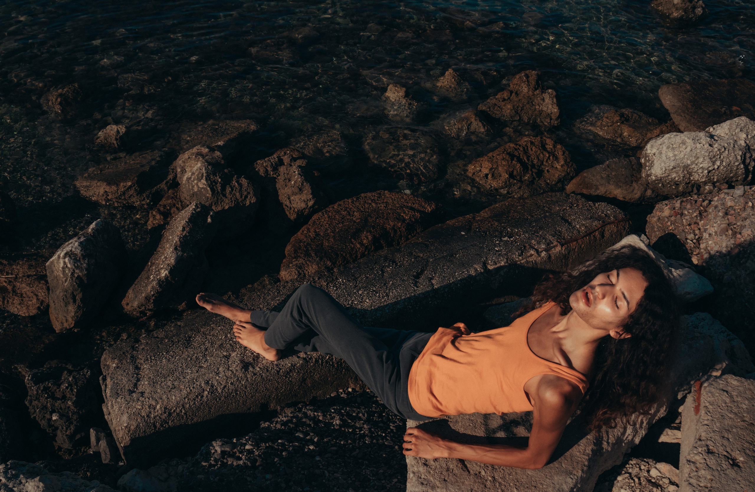 Minimalistic photoshoot for men in Montenegro. Portrait photographer in Tivat Montenegro Katerina Kirsanova