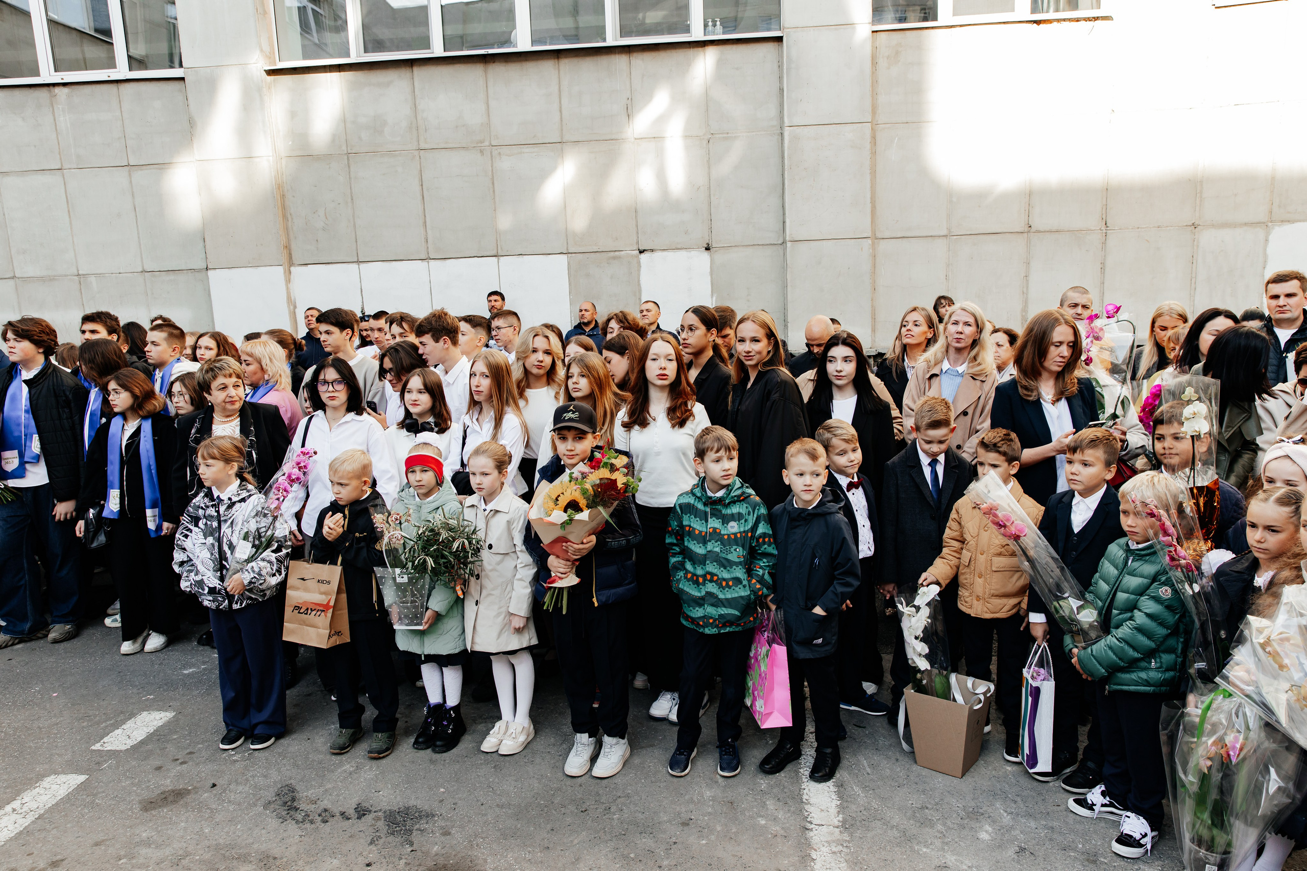 Первый звонок 9А. Свадебный фотограф в Екатеринбурге Александр Перепечин
