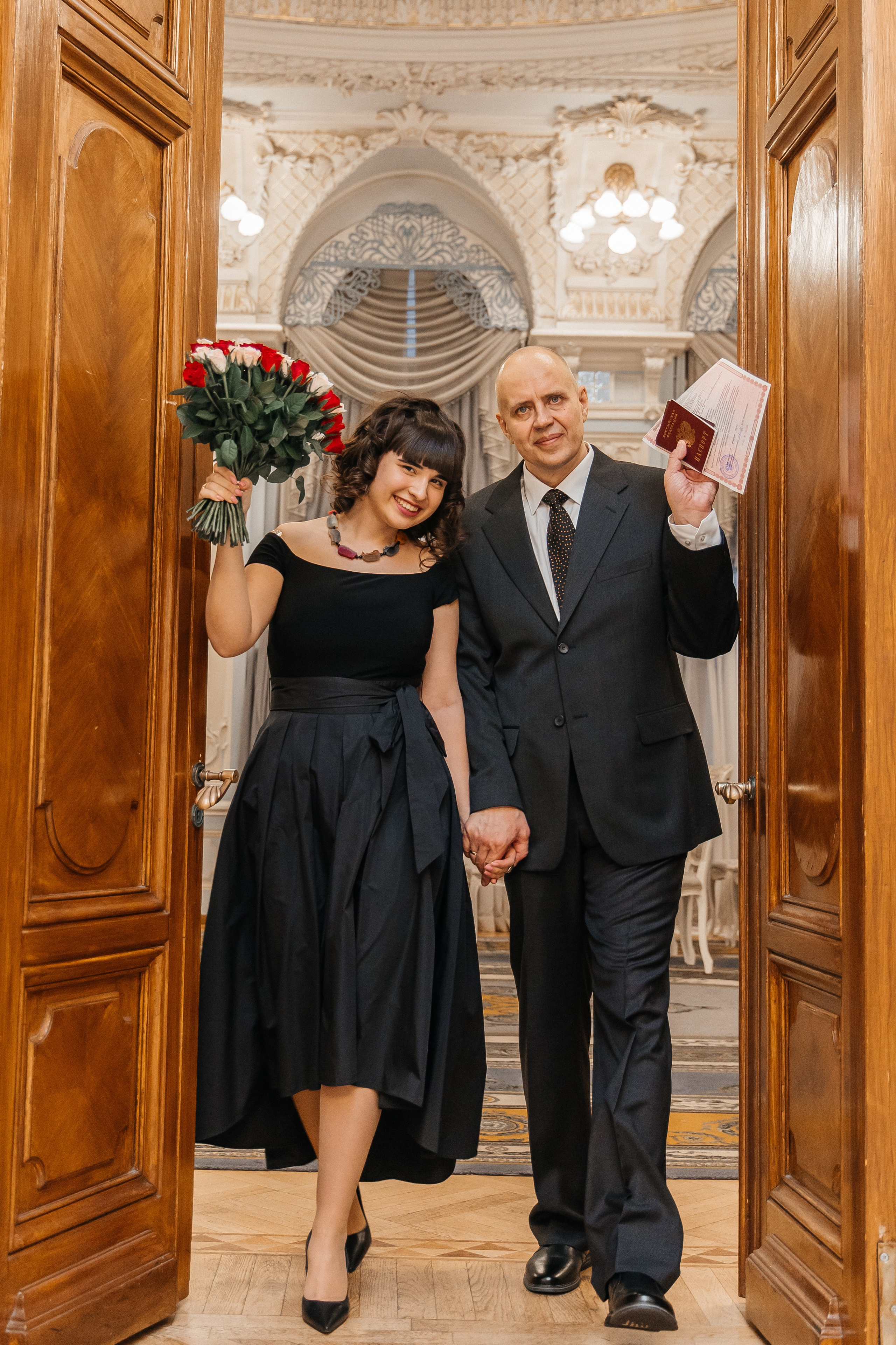 Дмитрий и Виктория. Регистрация в ЗАГСе. Фотограф в Санкт-Петербурге Аня Григорьева ♡